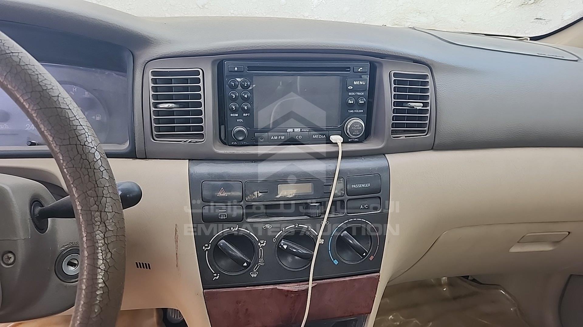 2007 TOYOTA COROLLA VIN: JTDBR22E773222580