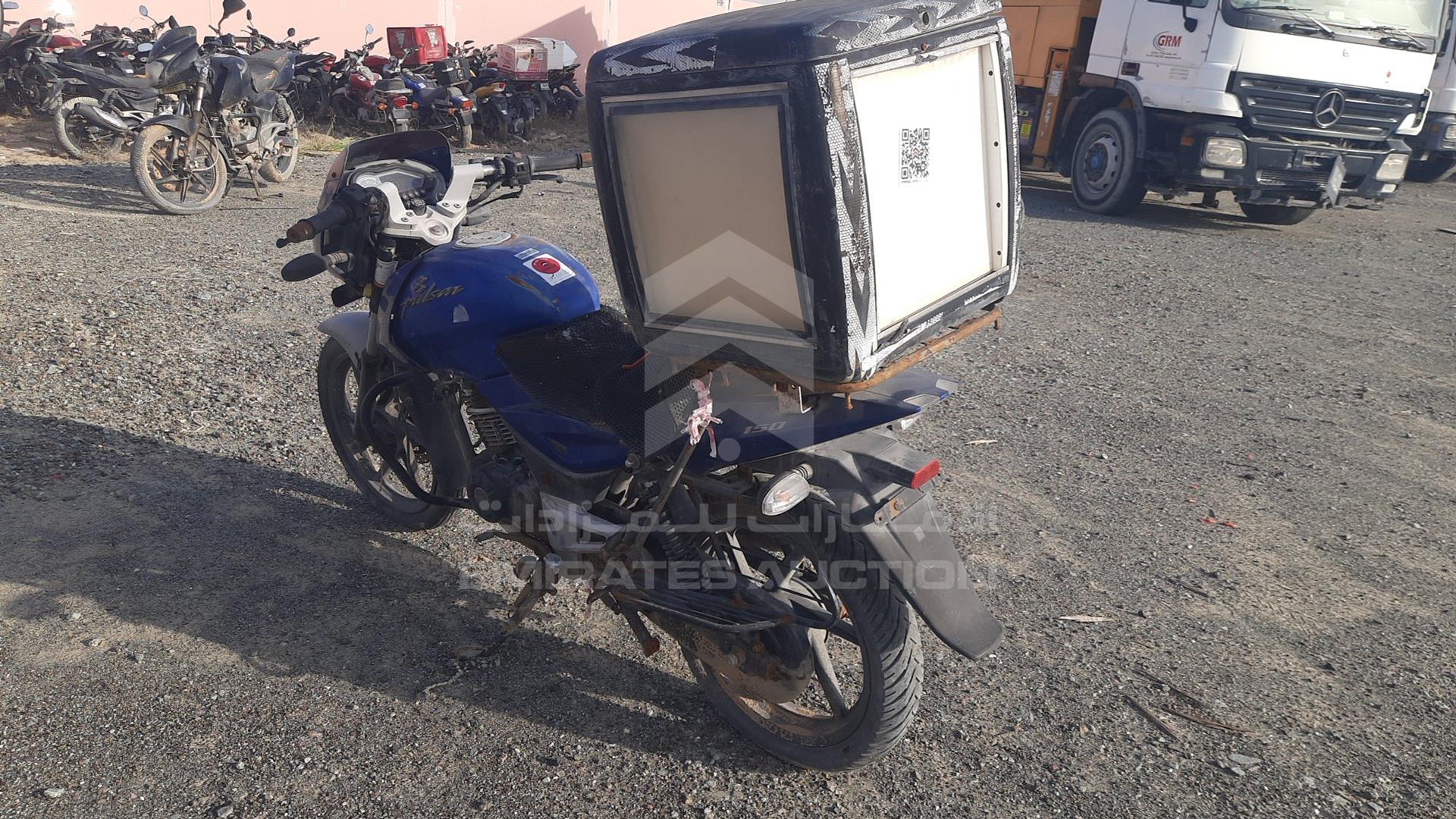 2011 BAJAJ 150 CC VIN: MD2DHDHZZUCC83330