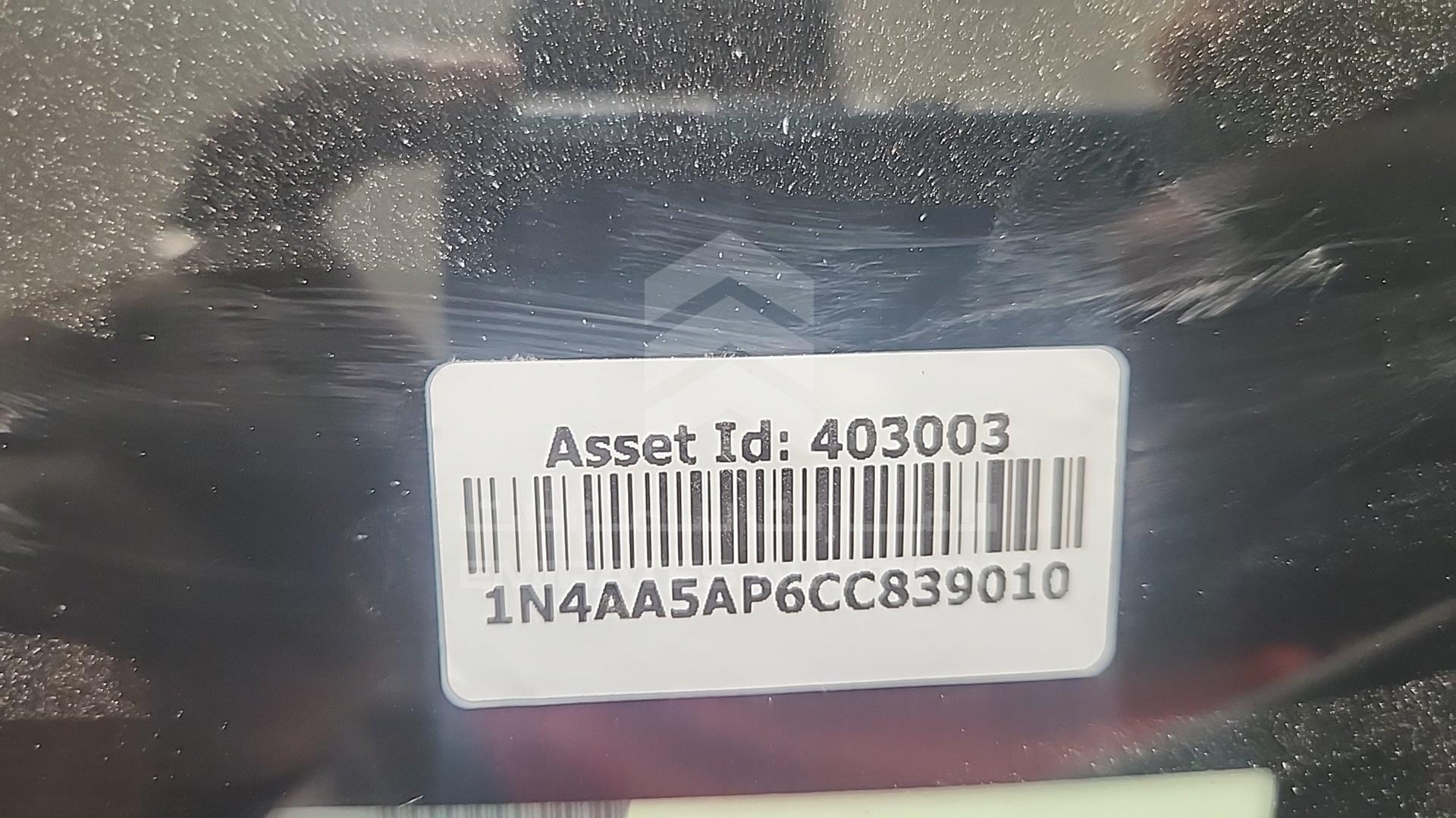 2012 NISSAN MAXIMA VIN: 1N4AA5AP6CC839010