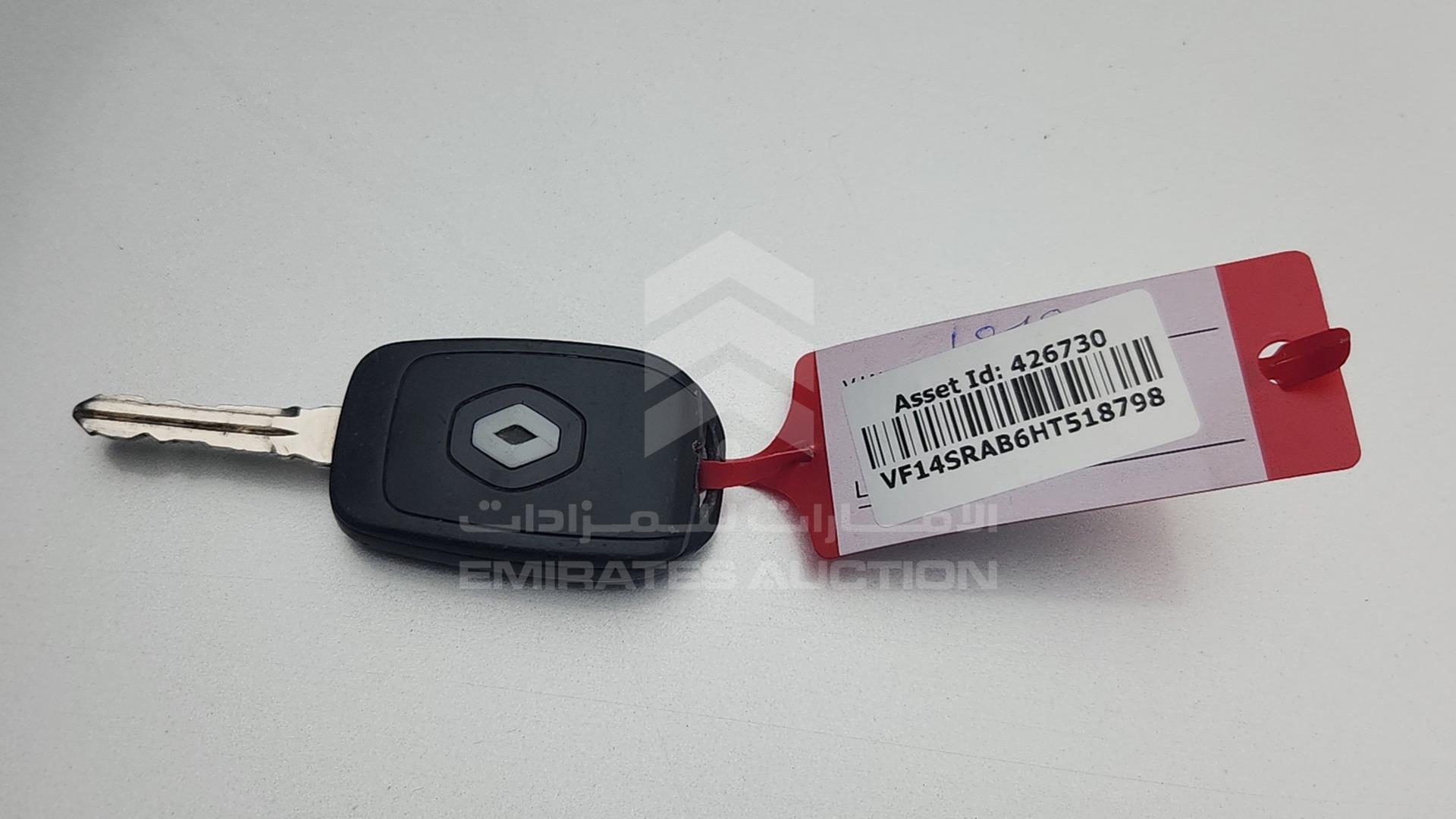 2017 RENAULT SYMBOL VIN: VF14SRAB6HT518798