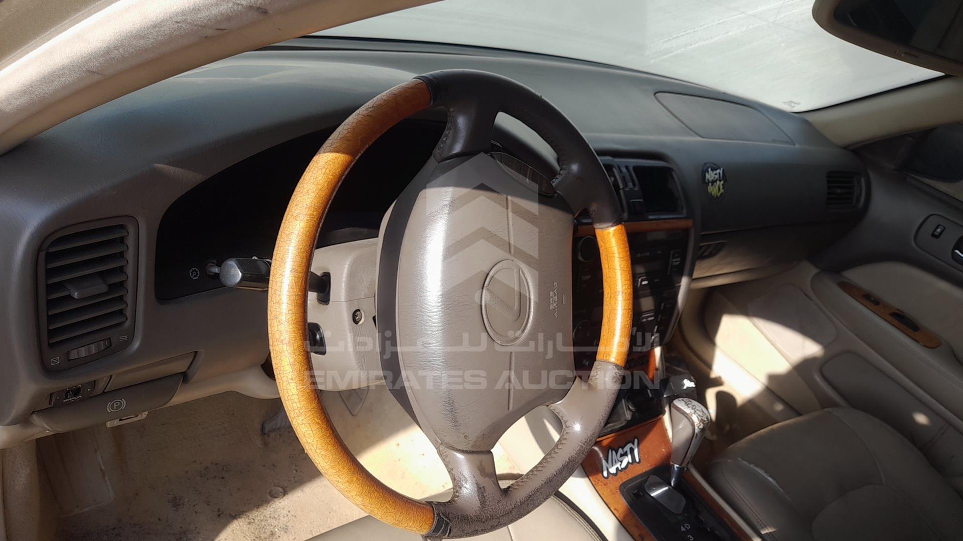 2000 LEXUS LS400 VIN: JT8BH28F1Y0178323
