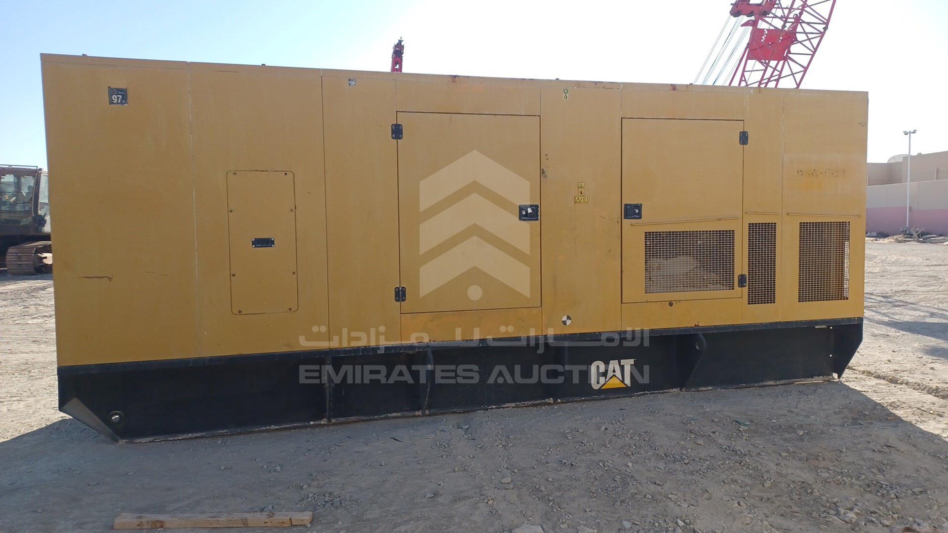 0 GENERATOR CATERPILLAR 500KVA VIN: CAT00000LC1G01336