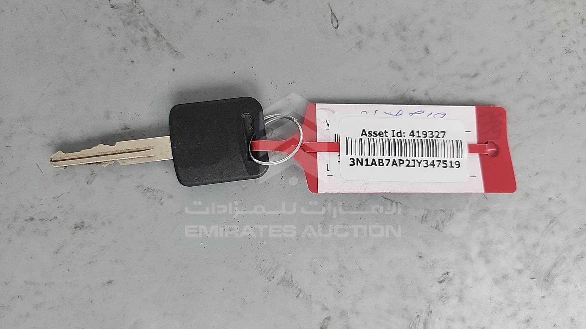 2018 NISSAN SENTRA VIN: 3N1AB7AP2JY347519