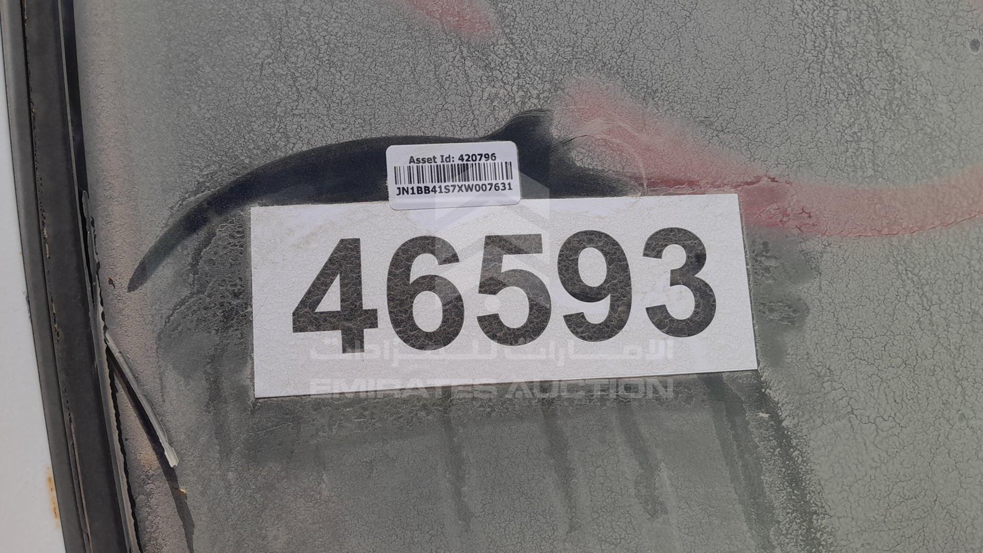 1999 NISSAN SUNNY VIN: JN1BB41S7XW007631