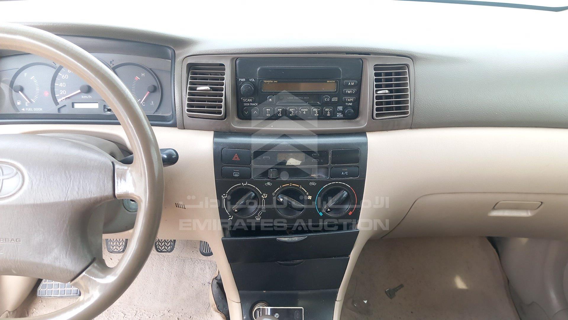 2003 TOYOTA COROLLA VIN: JTDBW23E630052327
