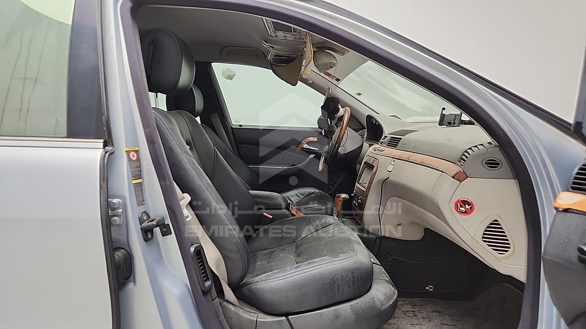 2005 MERCEDES S 320 VIN: WDB2200631A480452