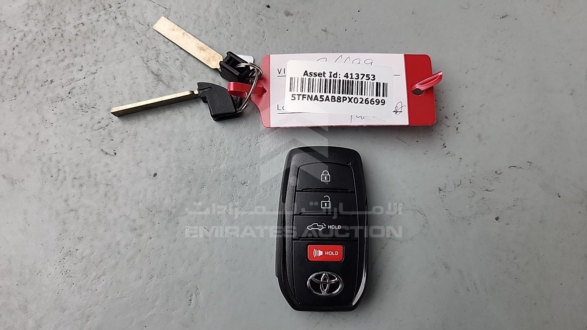 2023 TOYOTA TUNDRA VIN: 5TFNA5AB8PX026699