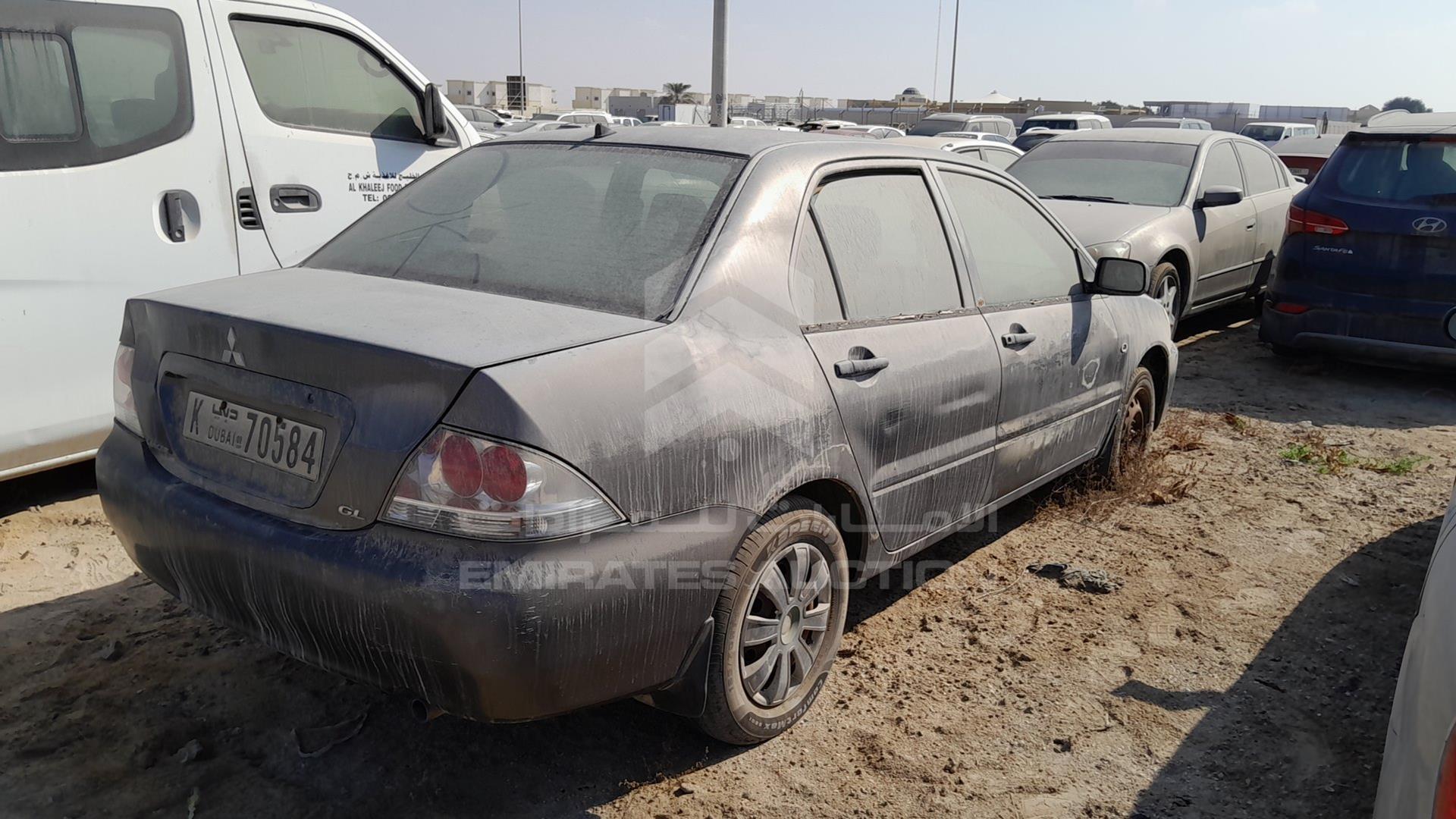 2007 MITSUBISHI LANCER VIN: JMYSRCS1A7U736910