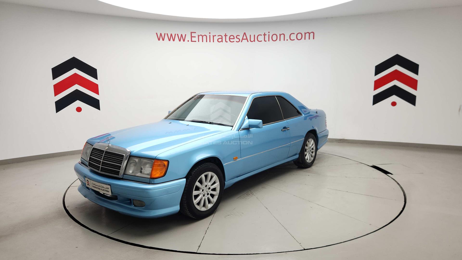 1991 MERCEDES 320 CE VIN: WDB1240511B497055