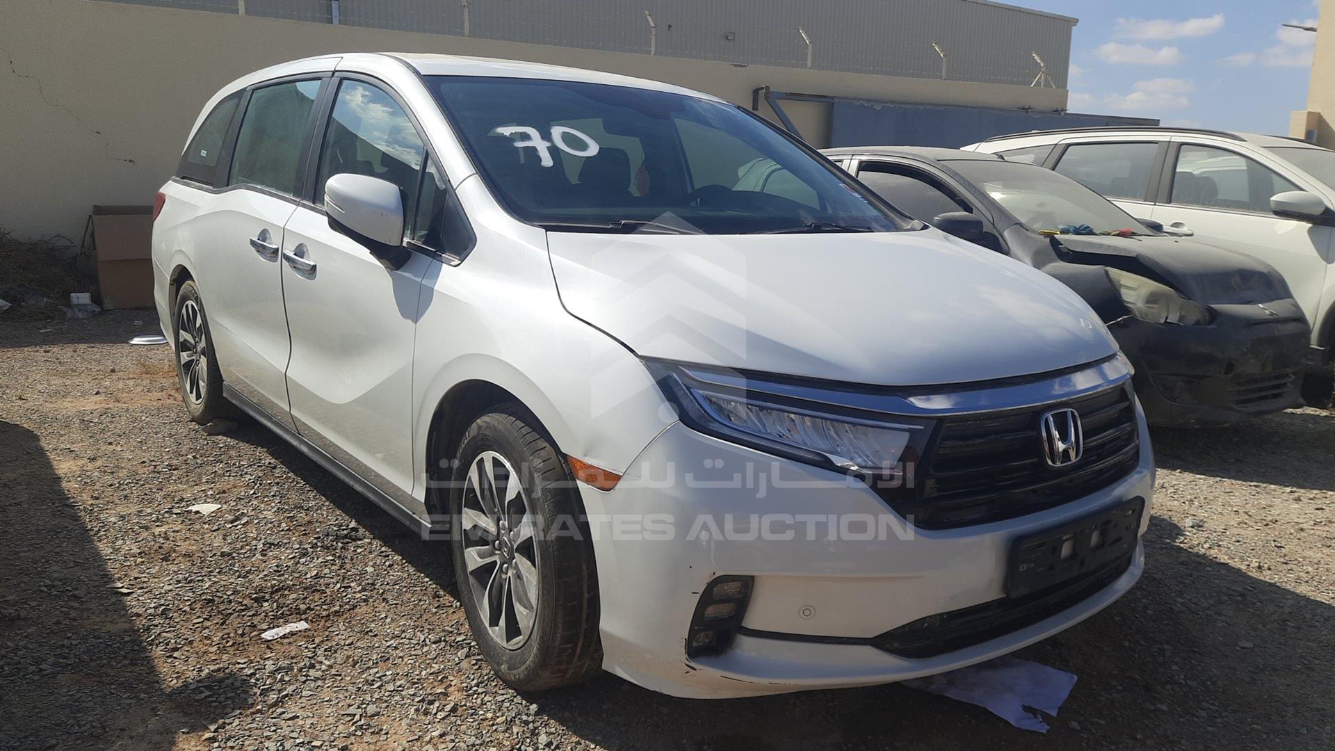 2022 HONDA ODYSSEY VIN: 5KBRL6863NB700681