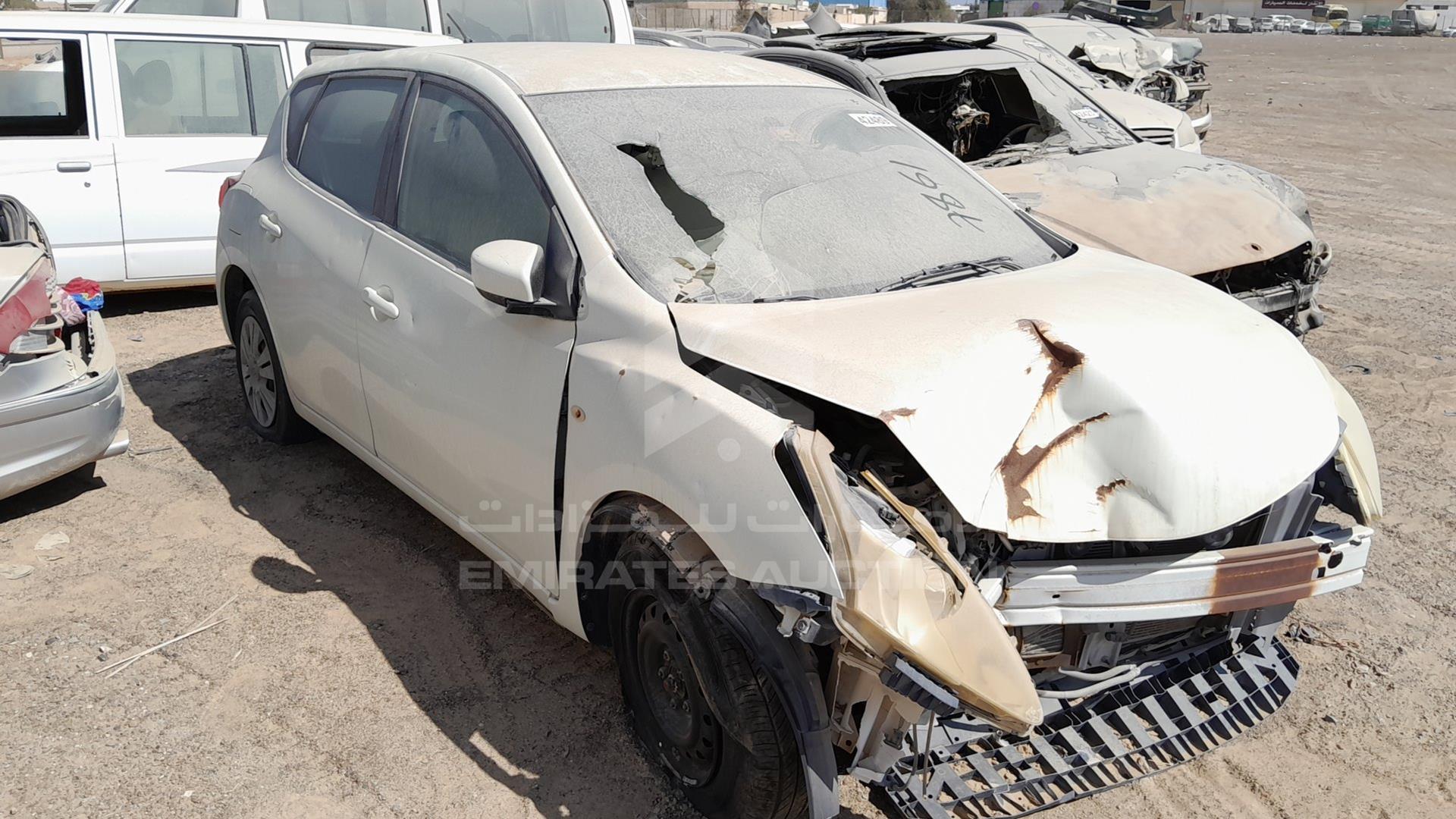 2016 NISSAN TIIDA VIN: MNTBC2C90G6008833