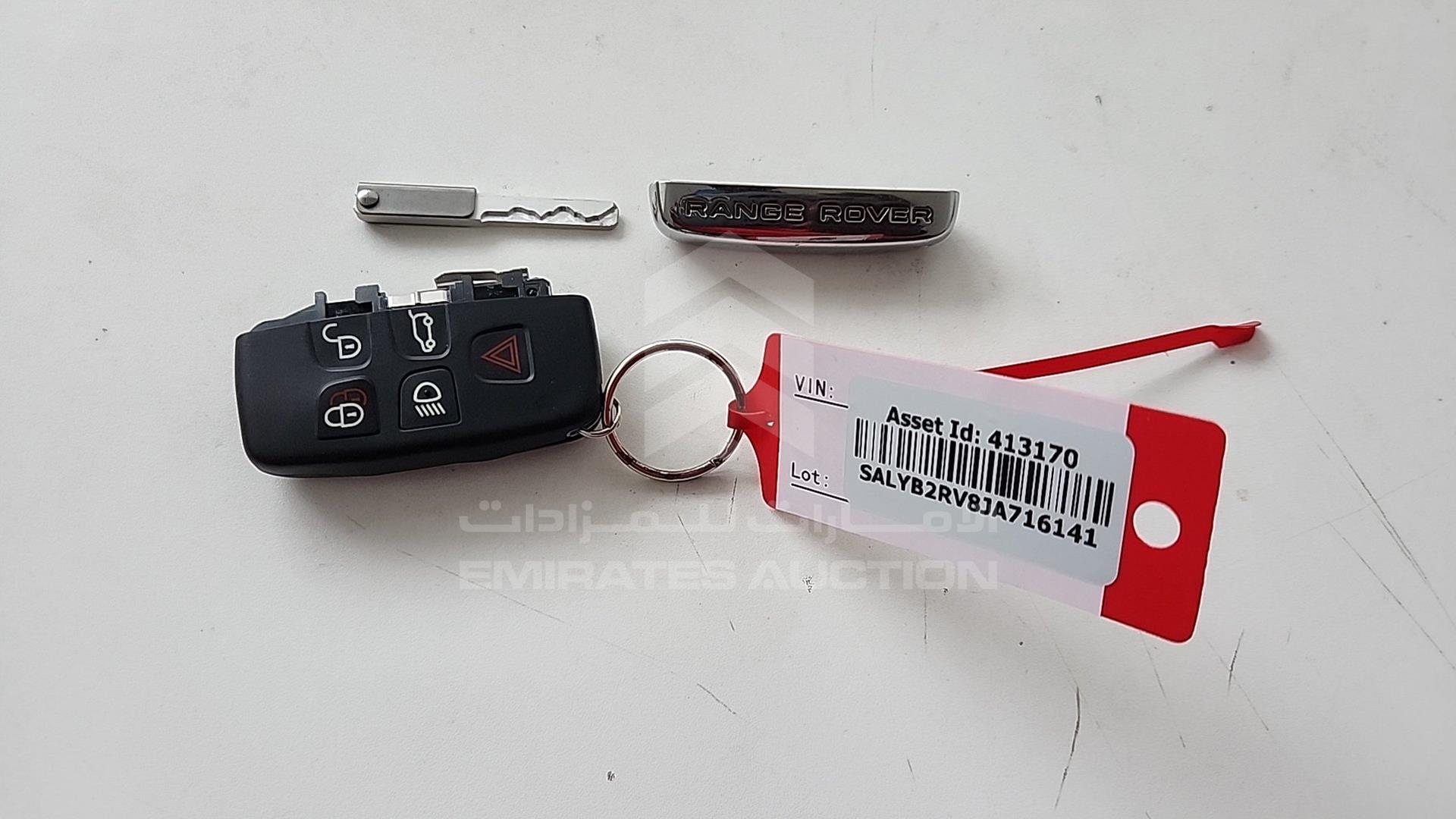 2018 RANGE ROVER --- VIN: SALYB2RV8JA716141