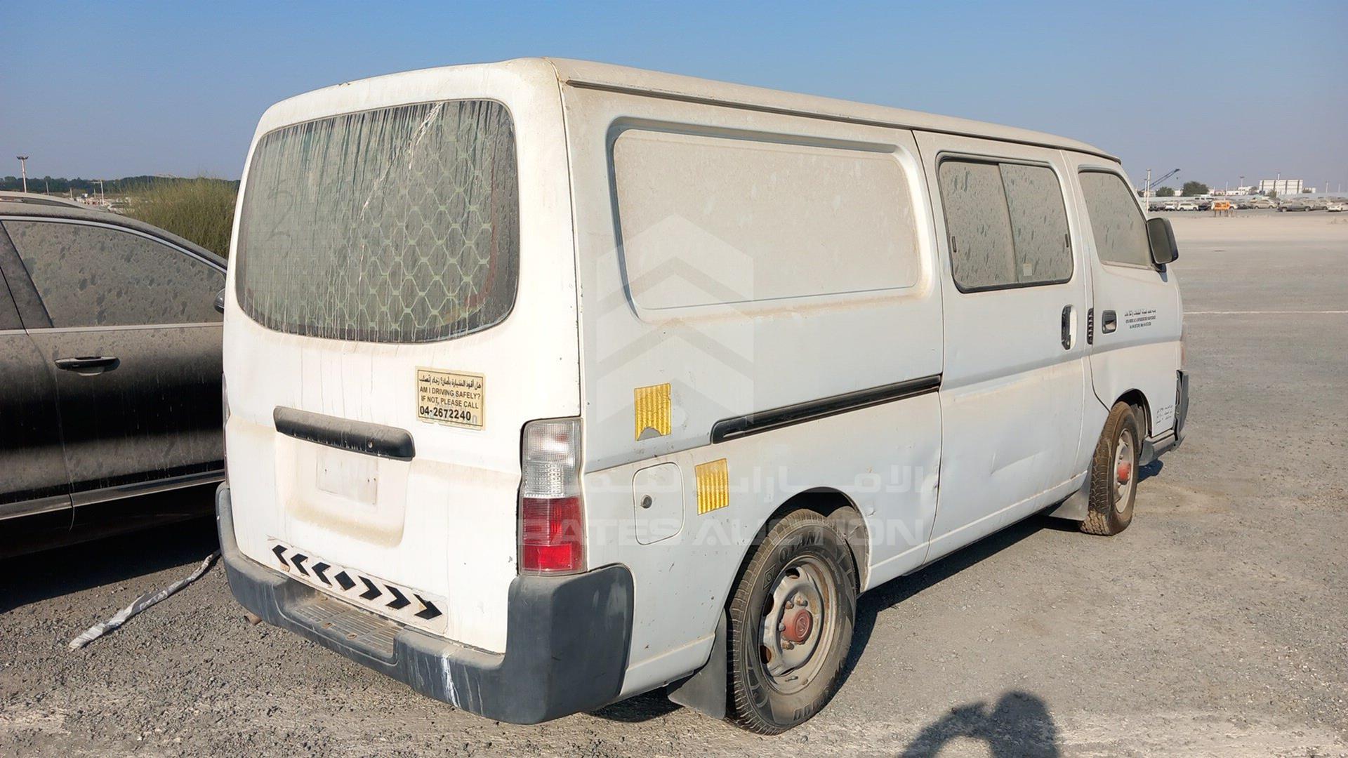 2007 NISSAN URVAN VIN: JN6FE52S27X422051
