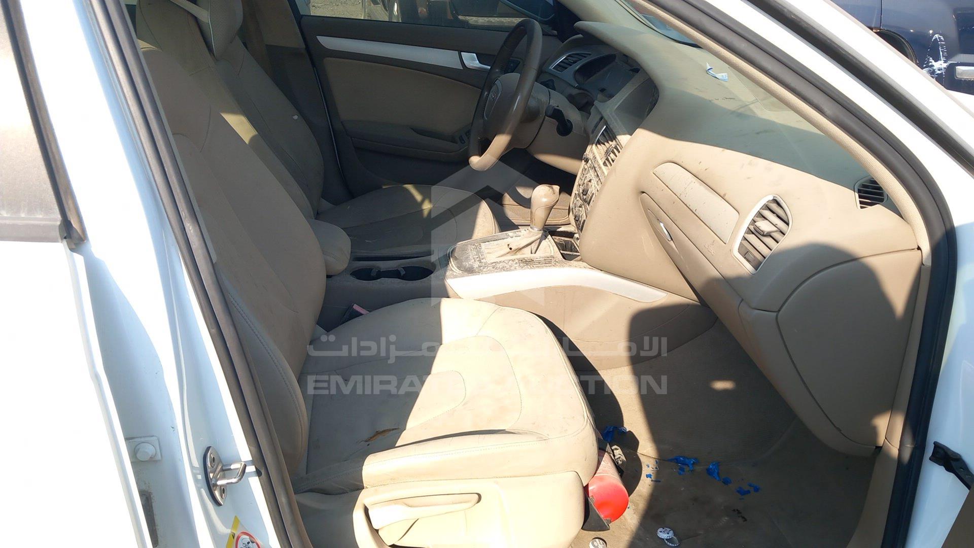 2012 AUDI A4 VIN: WAUACC8KXCA086531