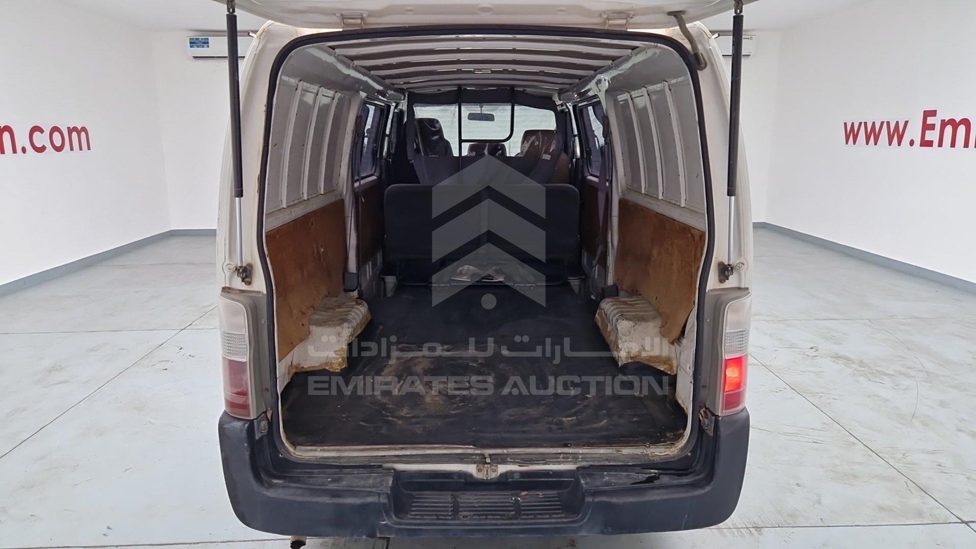 2010 NISSAN URVAN VIN: JN6AE52S0AX113714