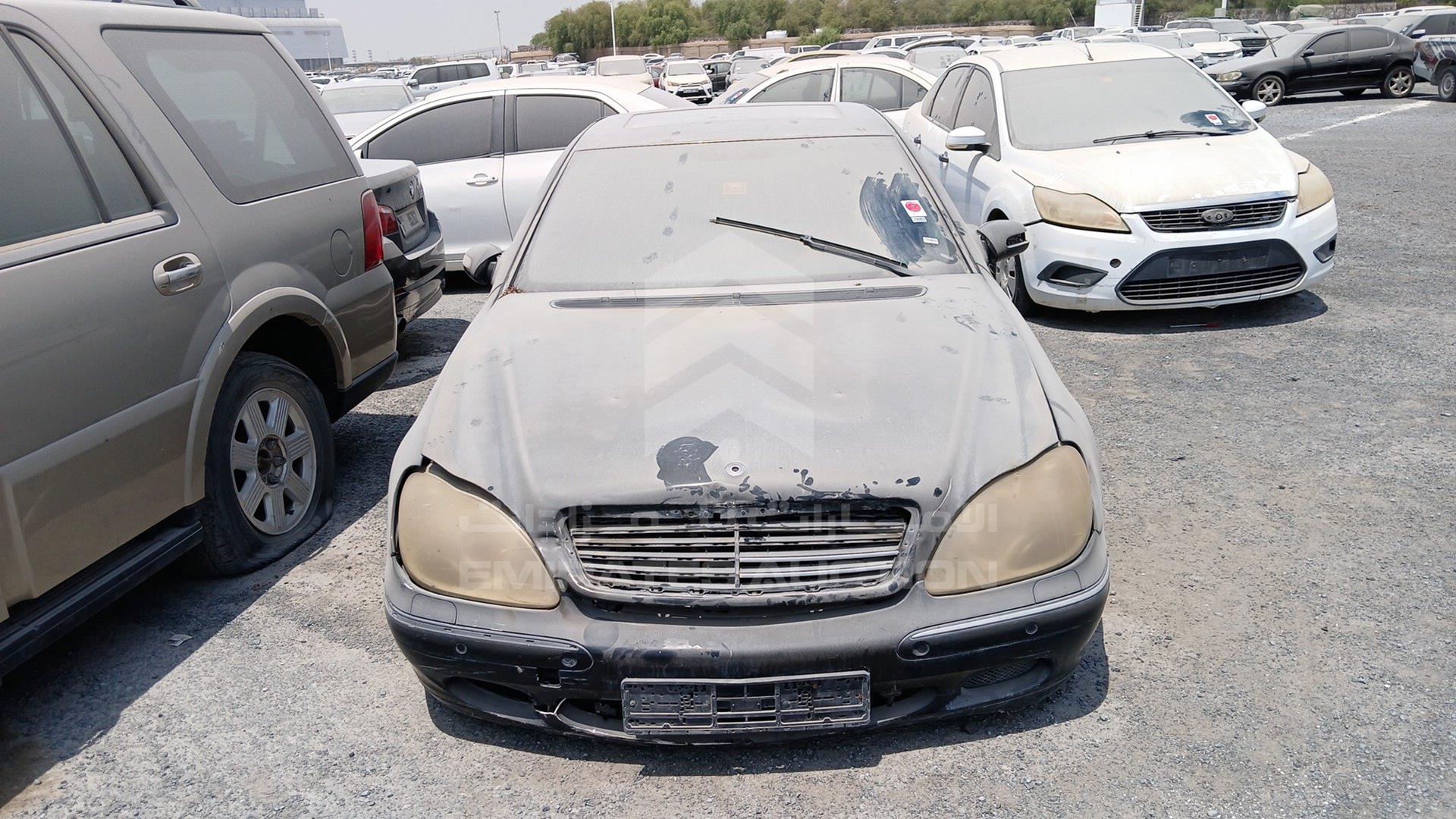 2001 MERCEDES S 600 VIN: WDB2201781A207496