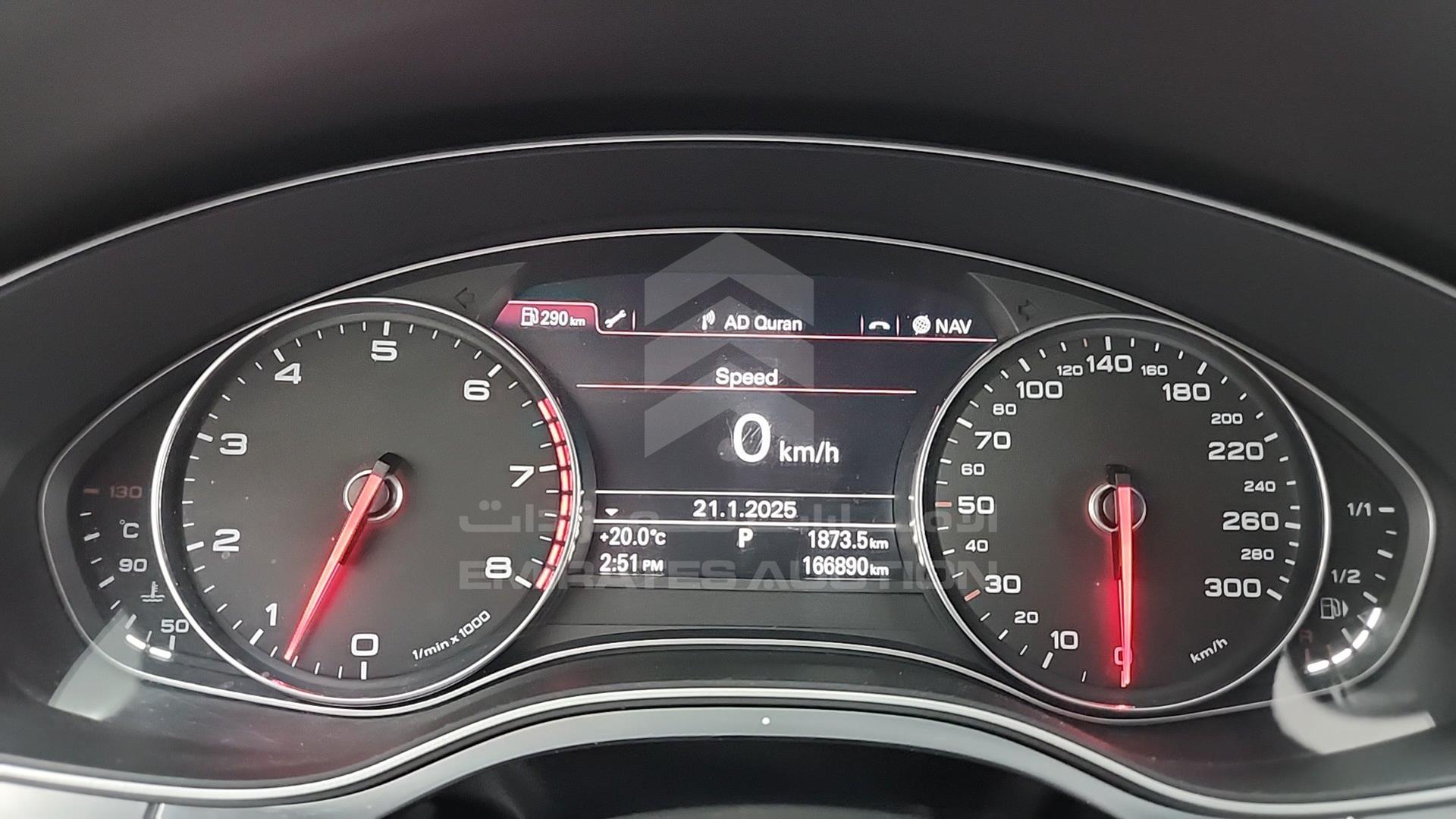 2012 AUDI A6 VIN: WAUBHC4G8CN058050
