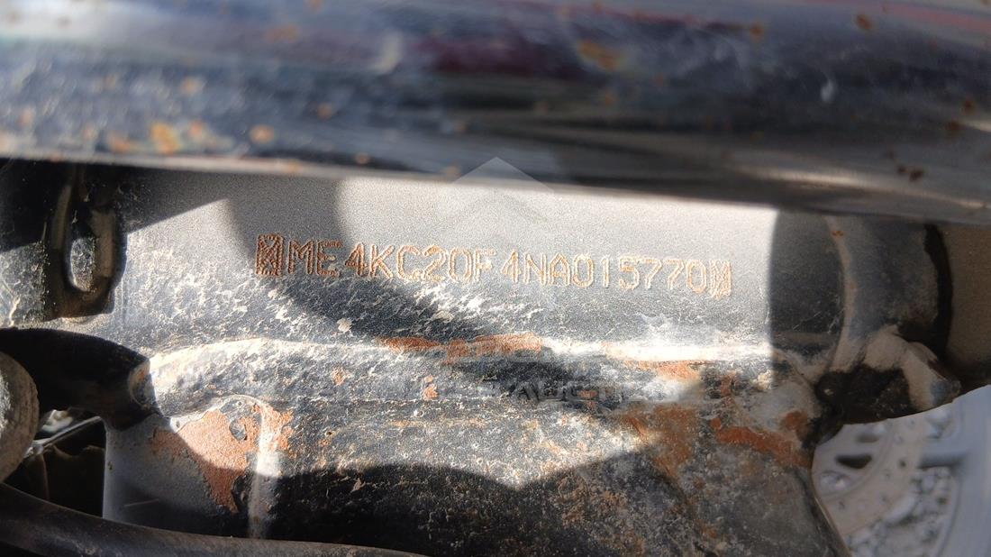 5 Motorbikes — VIN on Frame — Photo 3