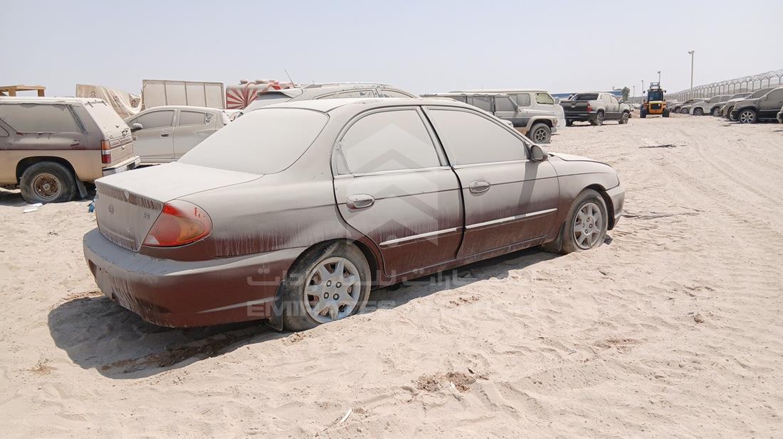 2002 Kia Sephia — Rear Right Angle — Photo 9