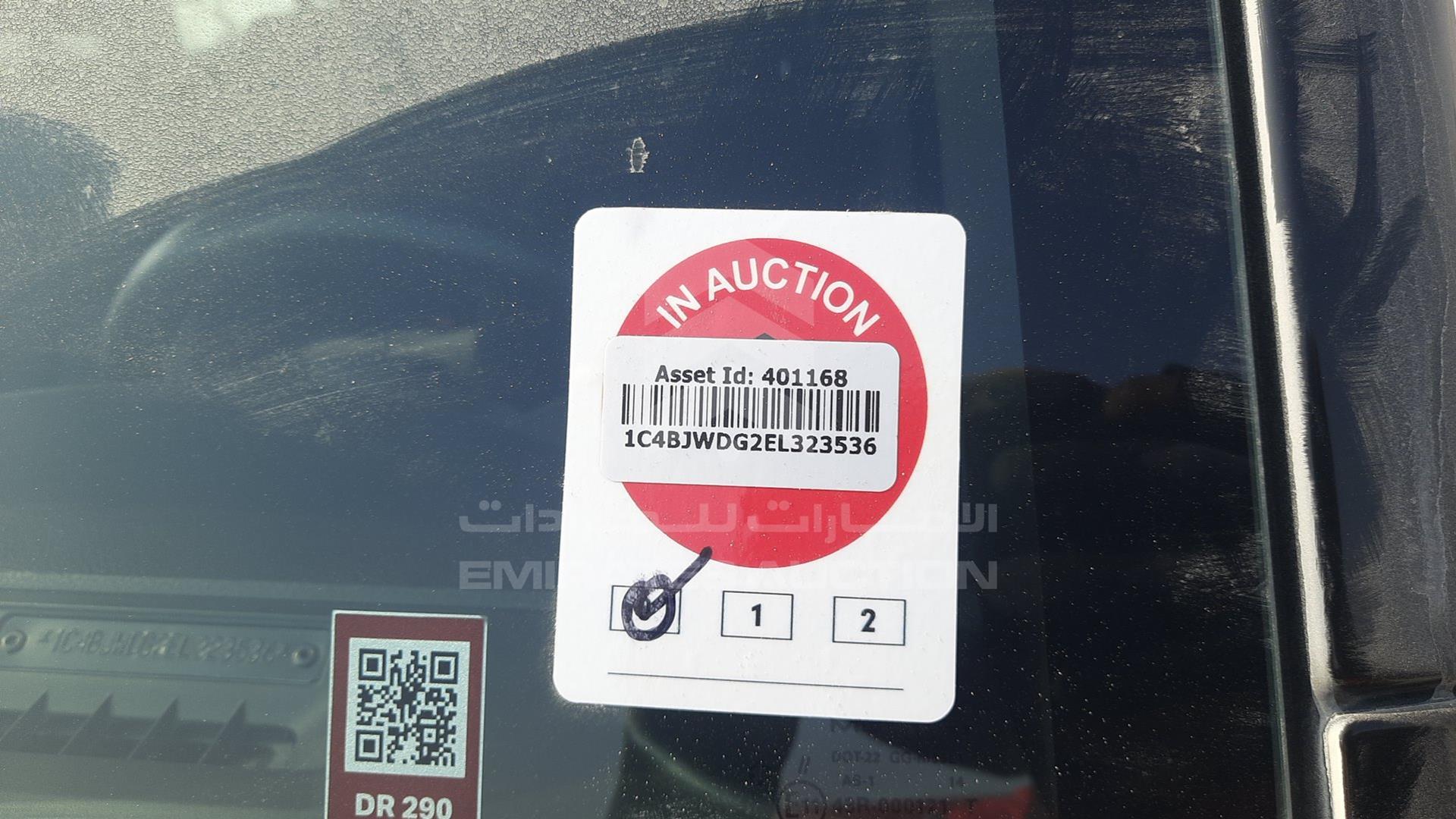 2014 JEEP WRANGLER / VIN: 1C4BJWDG2EL323536