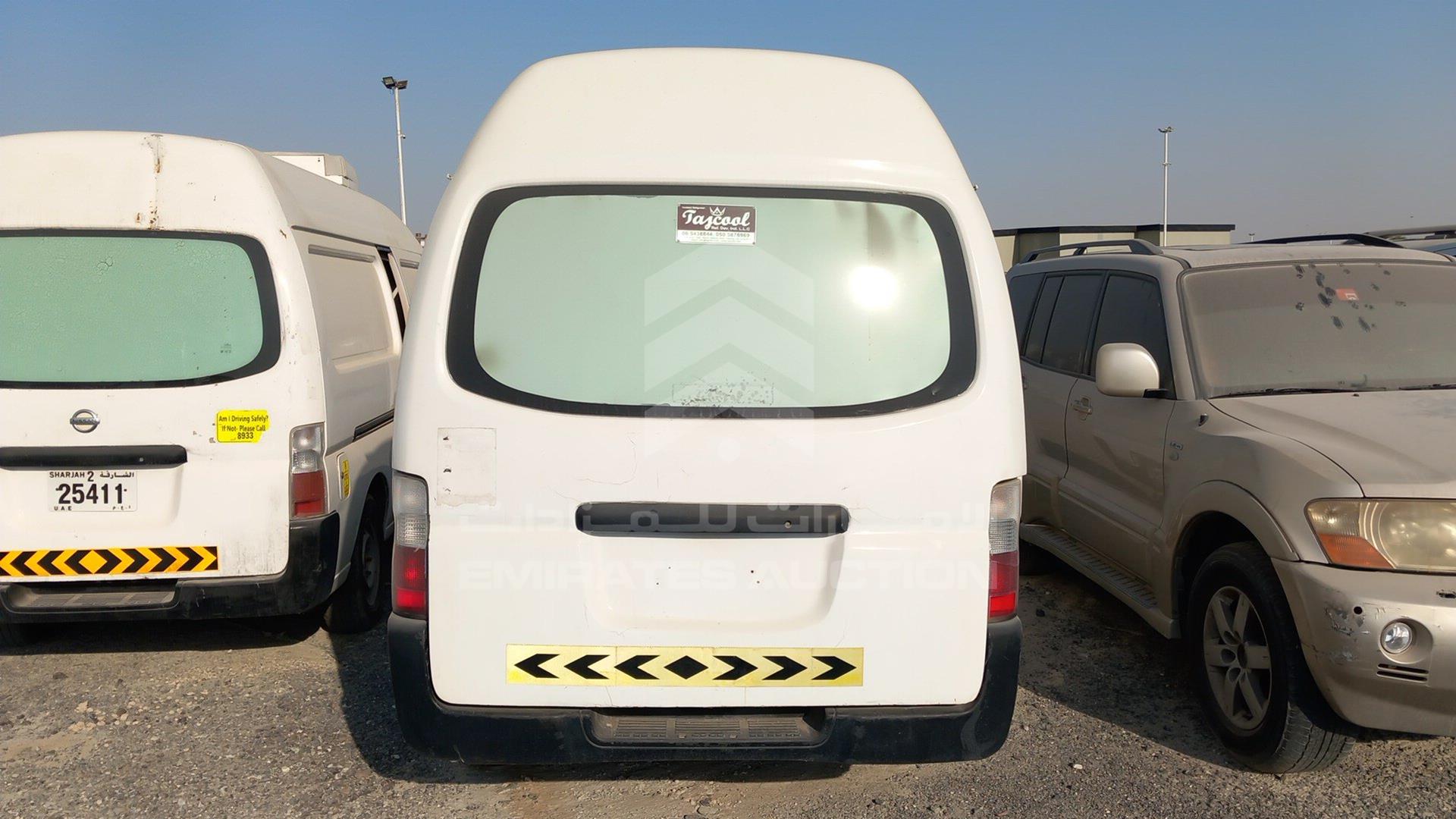 2005 NISSAN URVAN VIN: JN6FE53S15X402563