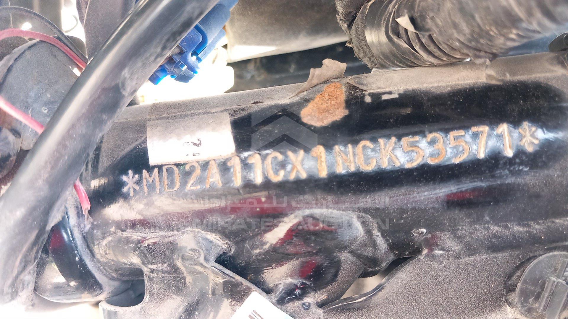 2022 BAJAJ 150 CC VIN: MD2A11CX1NCK53571