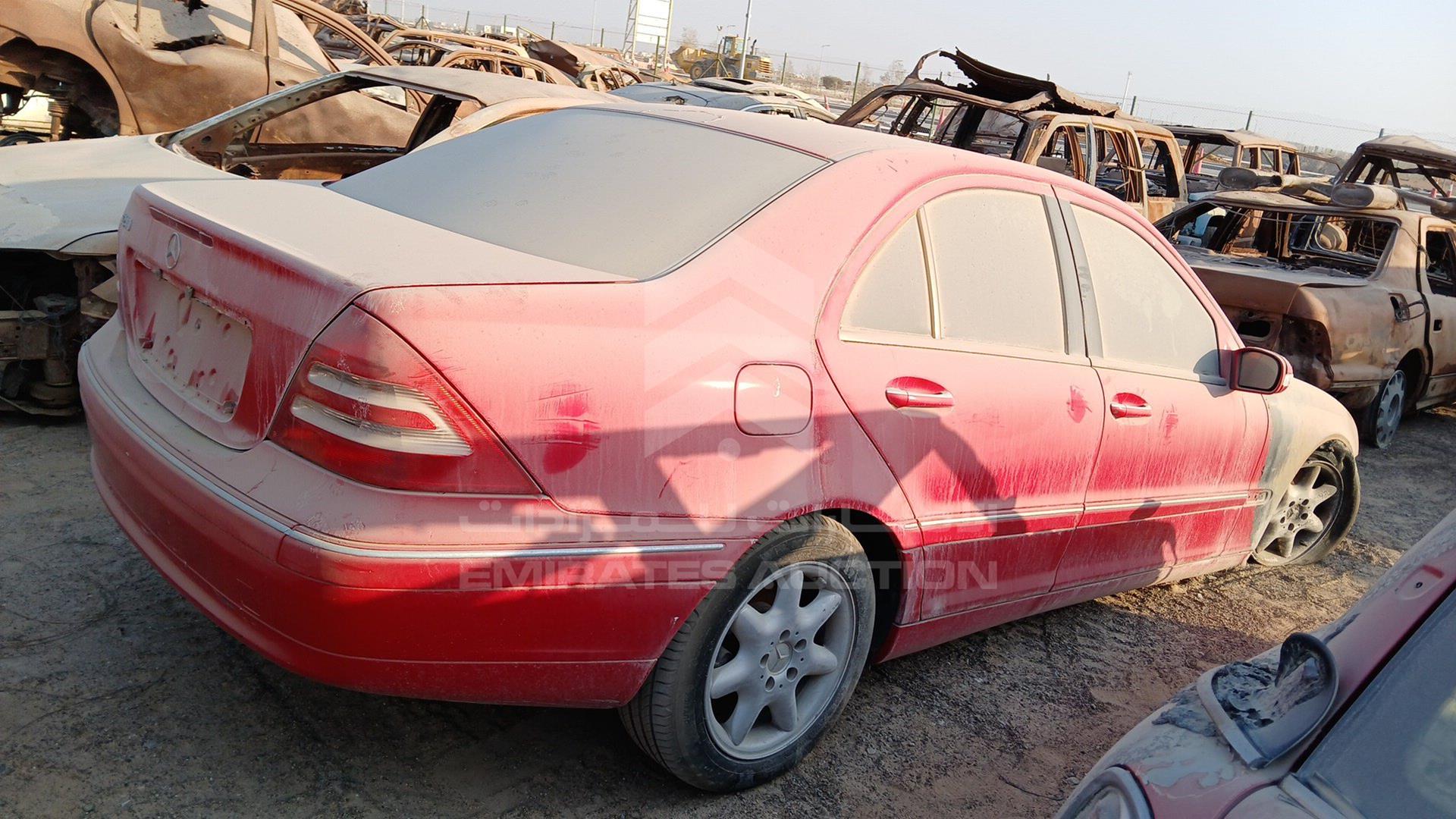 2001 MERCEDES C 240 VIN: WDB2030611F077870
