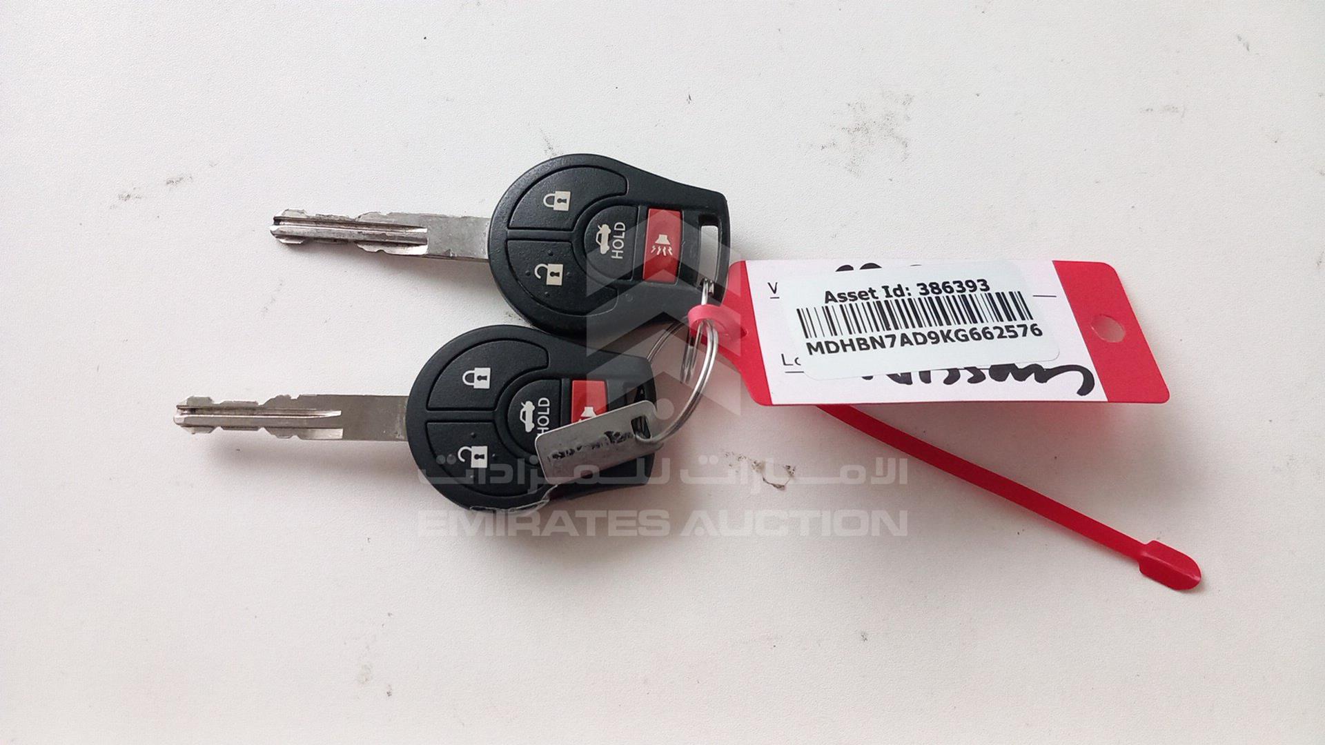 2019 NISSAN SUNNY VIN: MDHBN7AD9KG662576