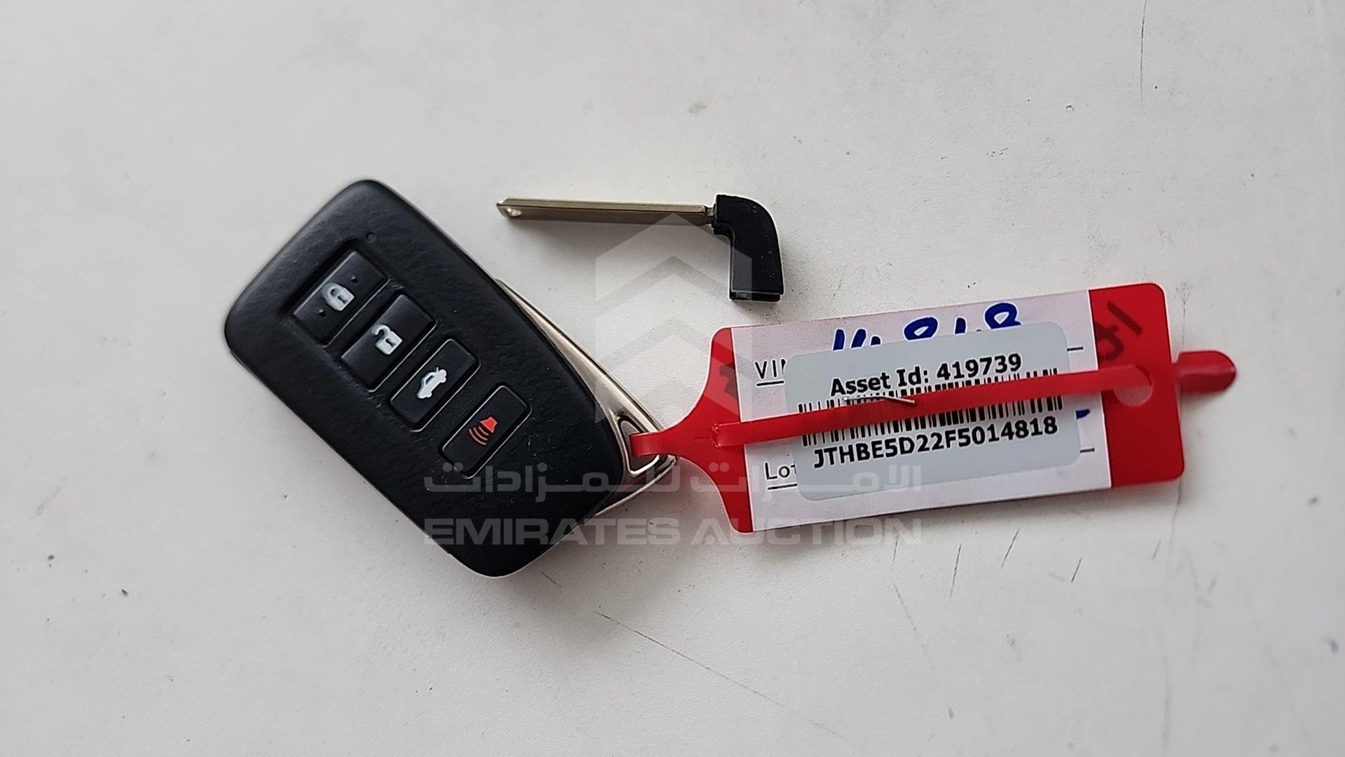 2015 LEXUS IS 350 VIN: JTHBE5D22F5014818