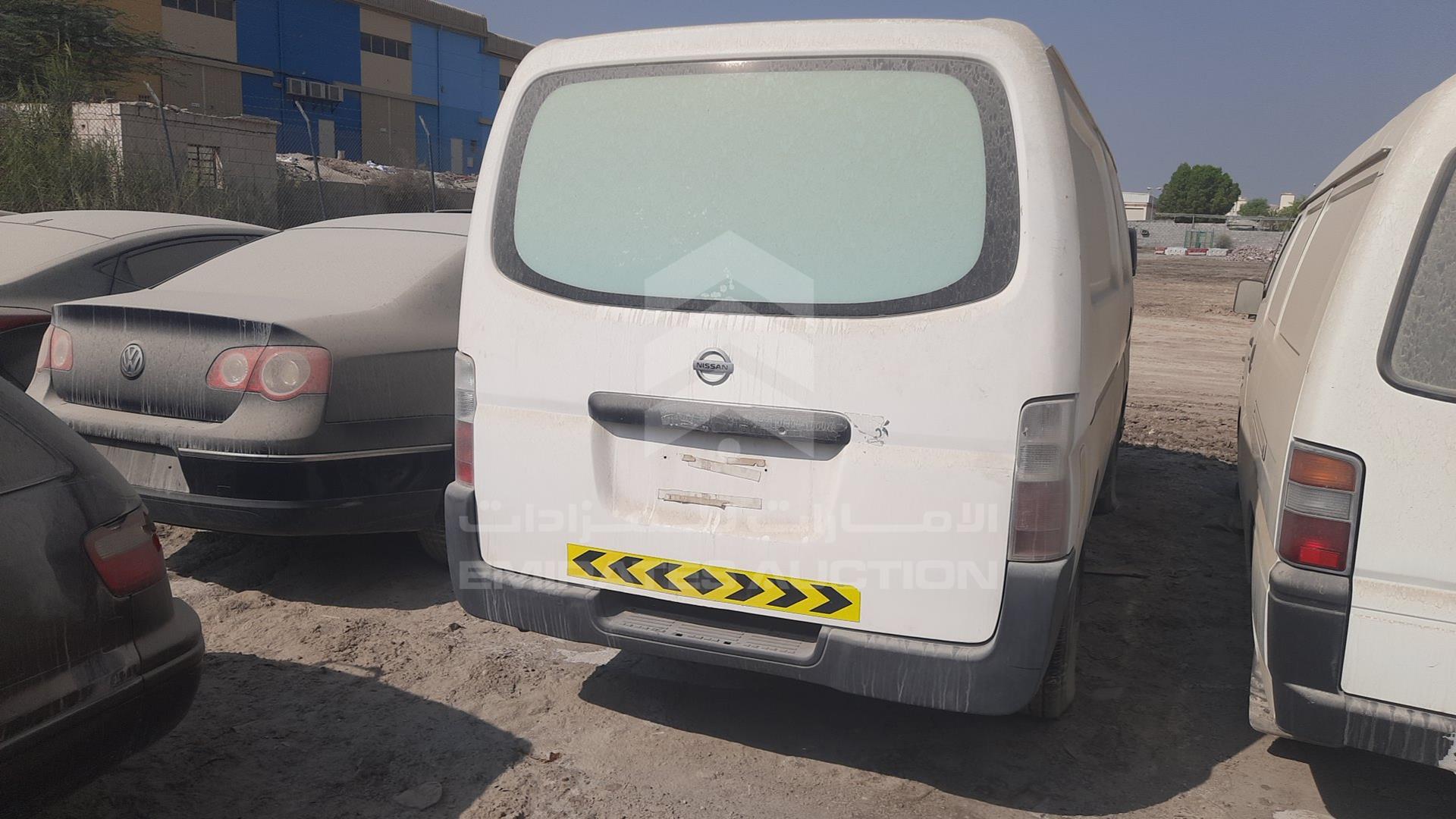 2008 NISSAN URVAN VIN: JN6AE52S68X100394