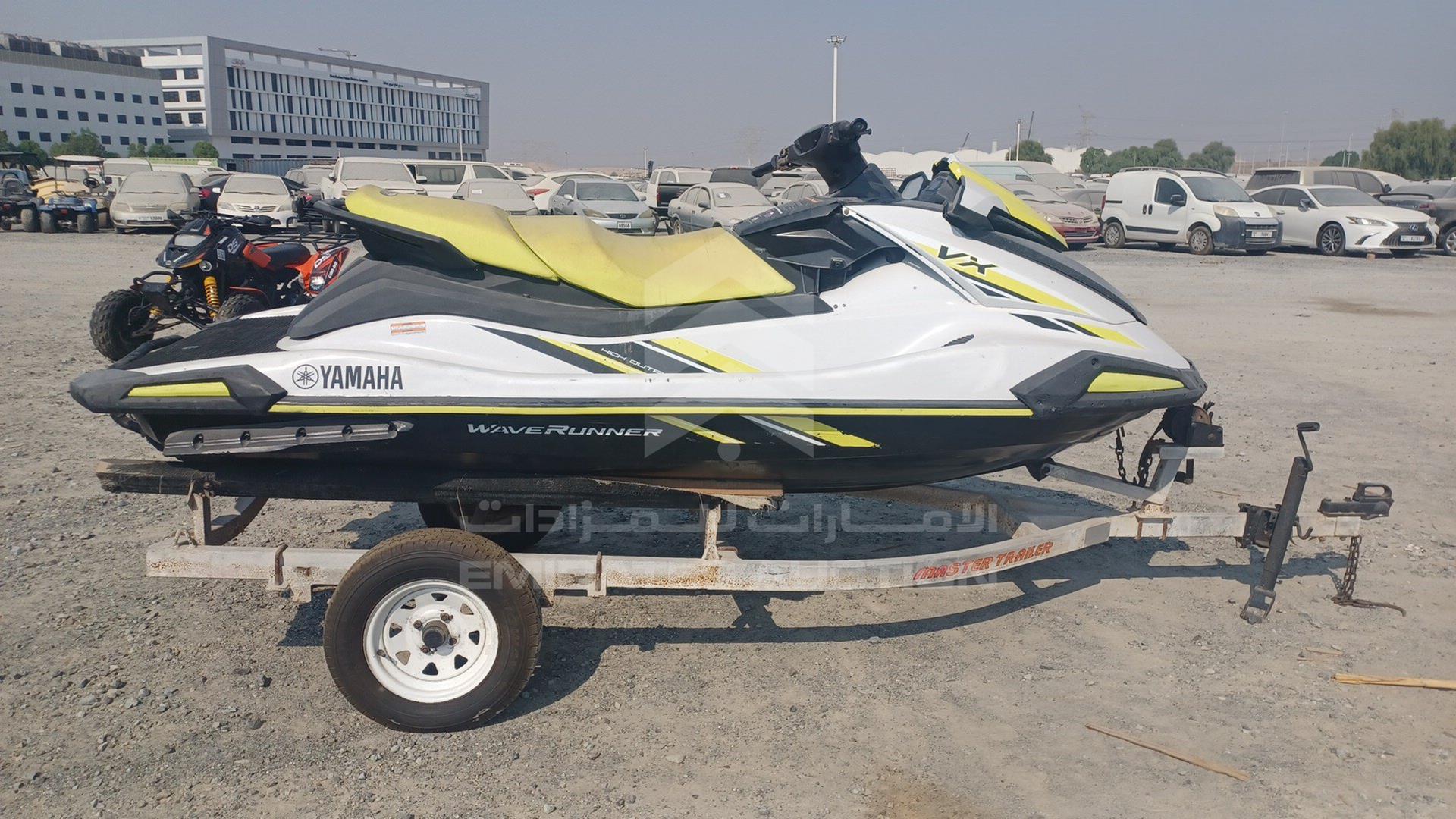 2021 JET SKI + TROLLEY --- VIN: YAMA1388F121