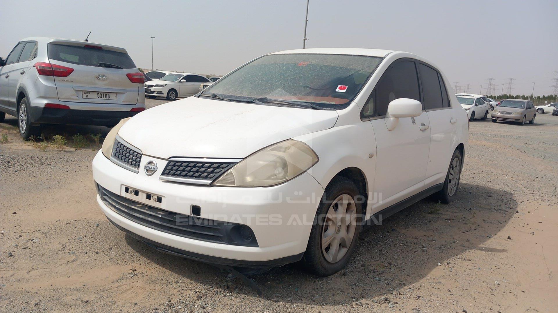 2008 NISSAN TIIDA VIN: JN1CC11C28T010545