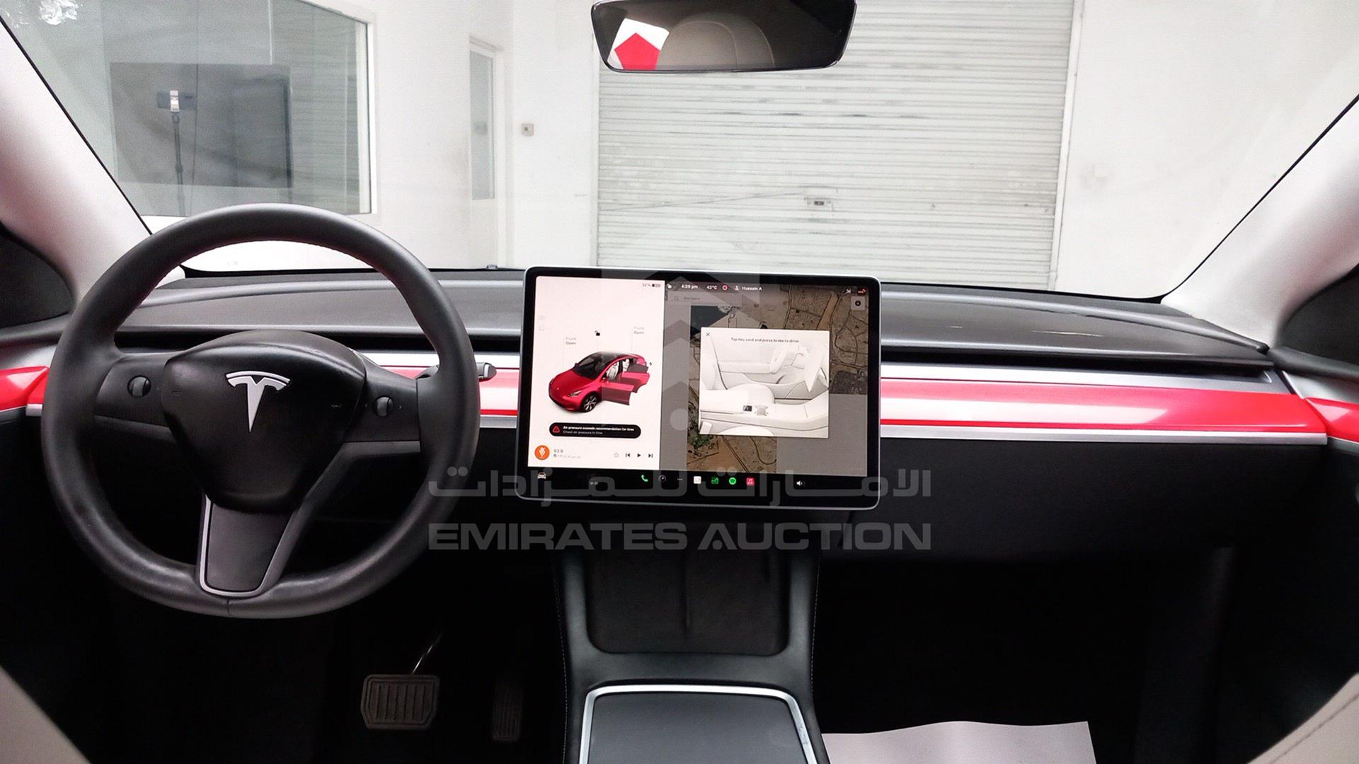 2022 TESLA MODEL Y LONG RANGE VIN: LRWYGCEK3NC345732