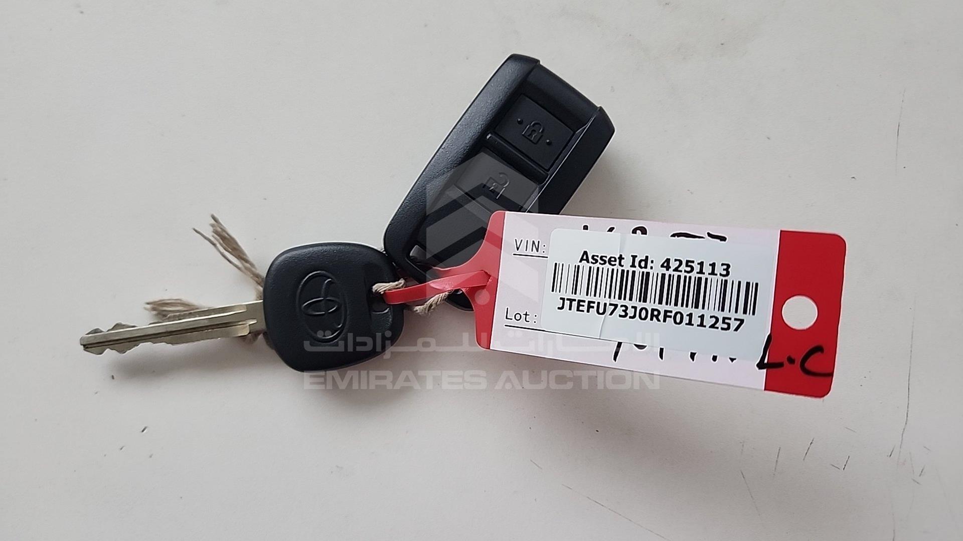 2024 TOYOTA LAND CRUISER VIN: JTEFU73J0RF011257