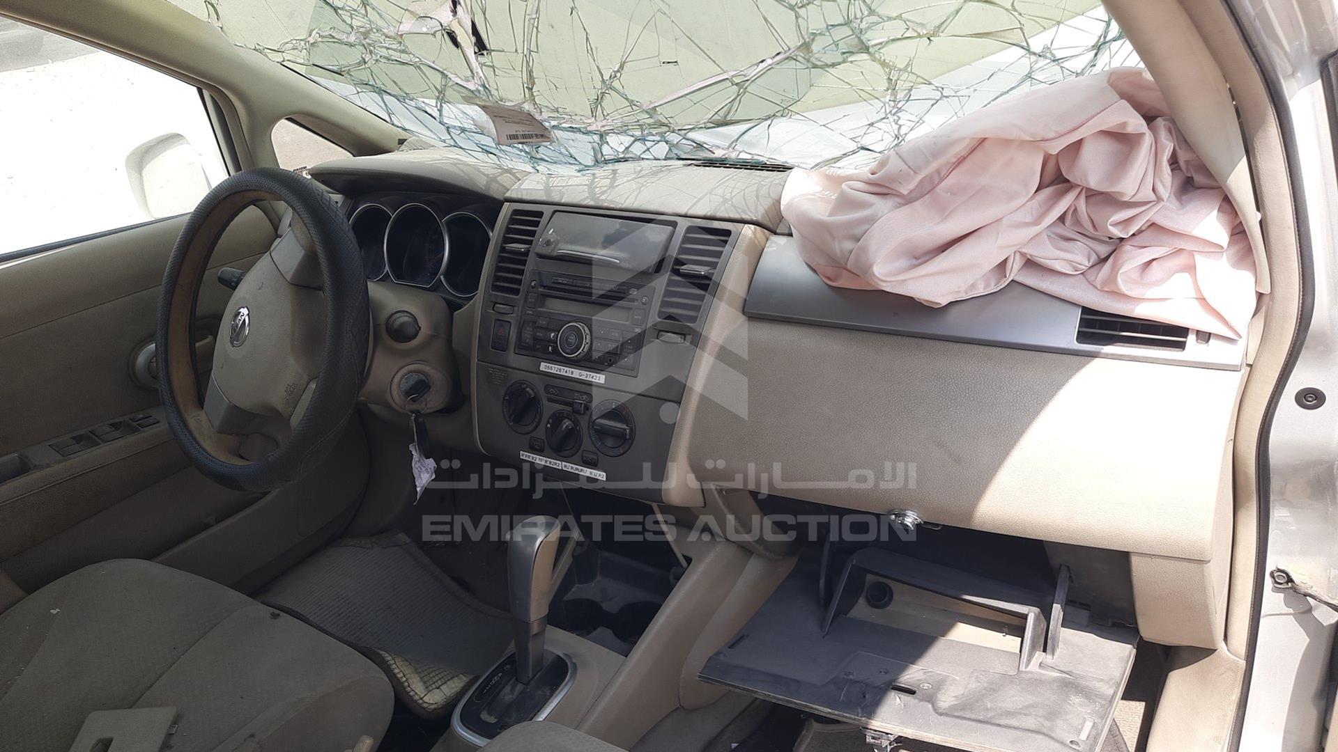 2012 NISSAN TIIDA VIN: 3N1BC1C74CK223818