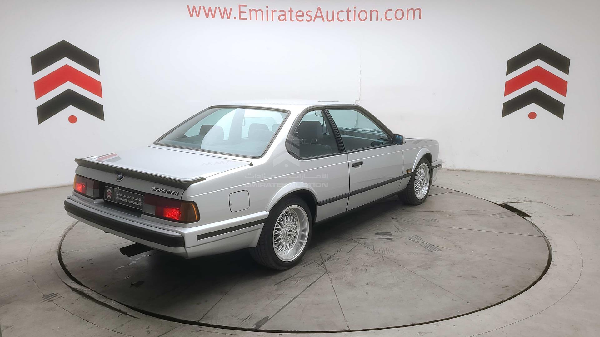 1989 BMW 635 VIN: WBAEC890300766235