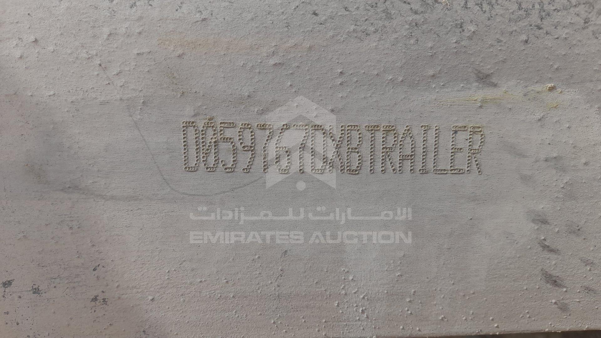 2015 TRAILER LOCAL VIN: D059767DXBTRAILER