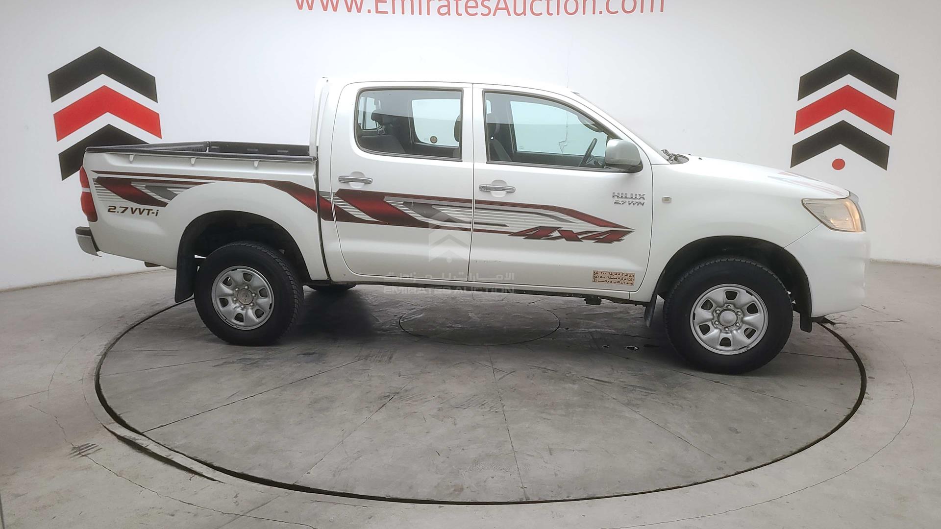 2012 TOYOTA HILUX VIN: MR0FX22G6C1356674