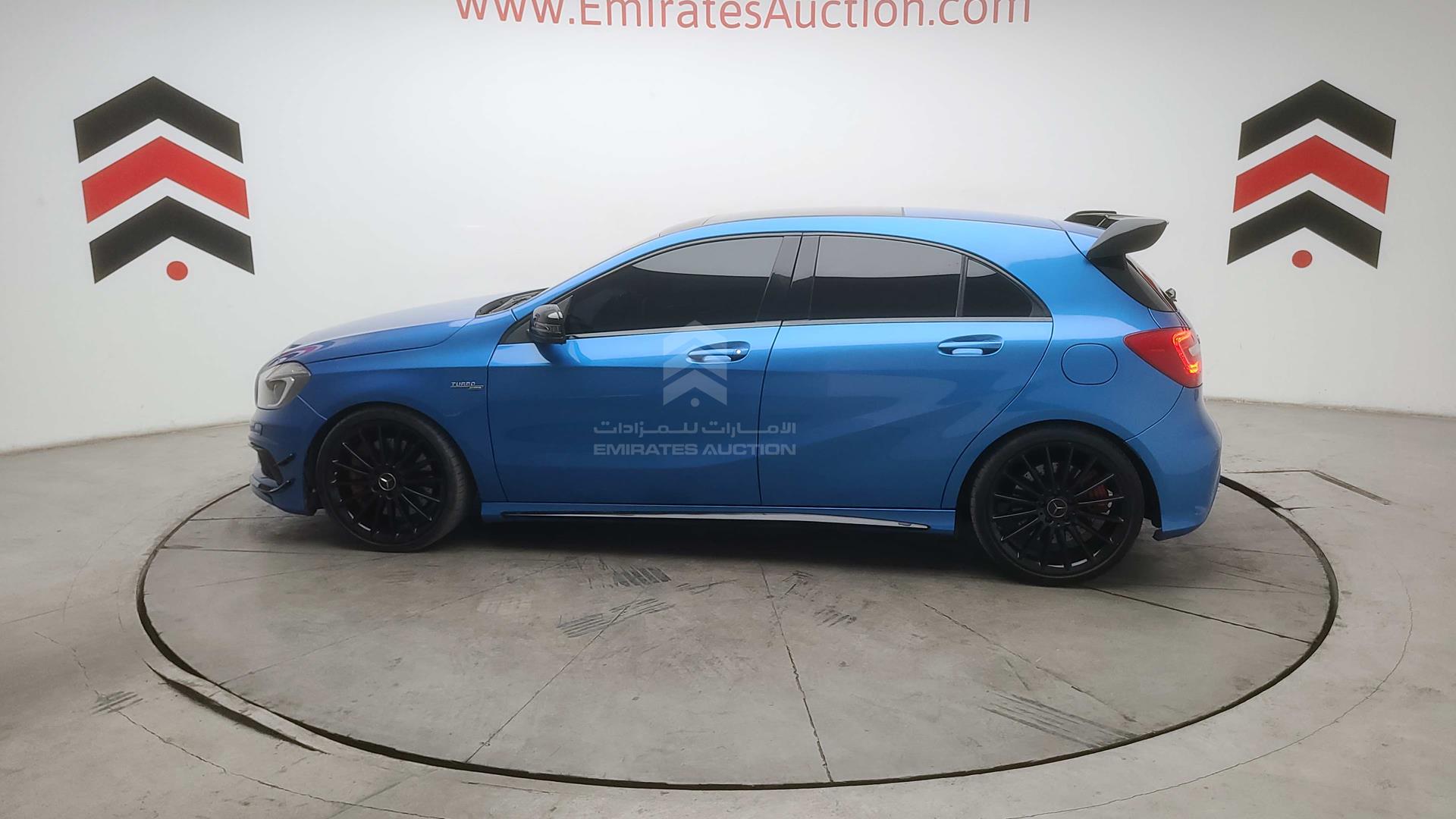 2015 MERCEDES A 45 AMG VIN: WDDBF5CB0FJ352523
