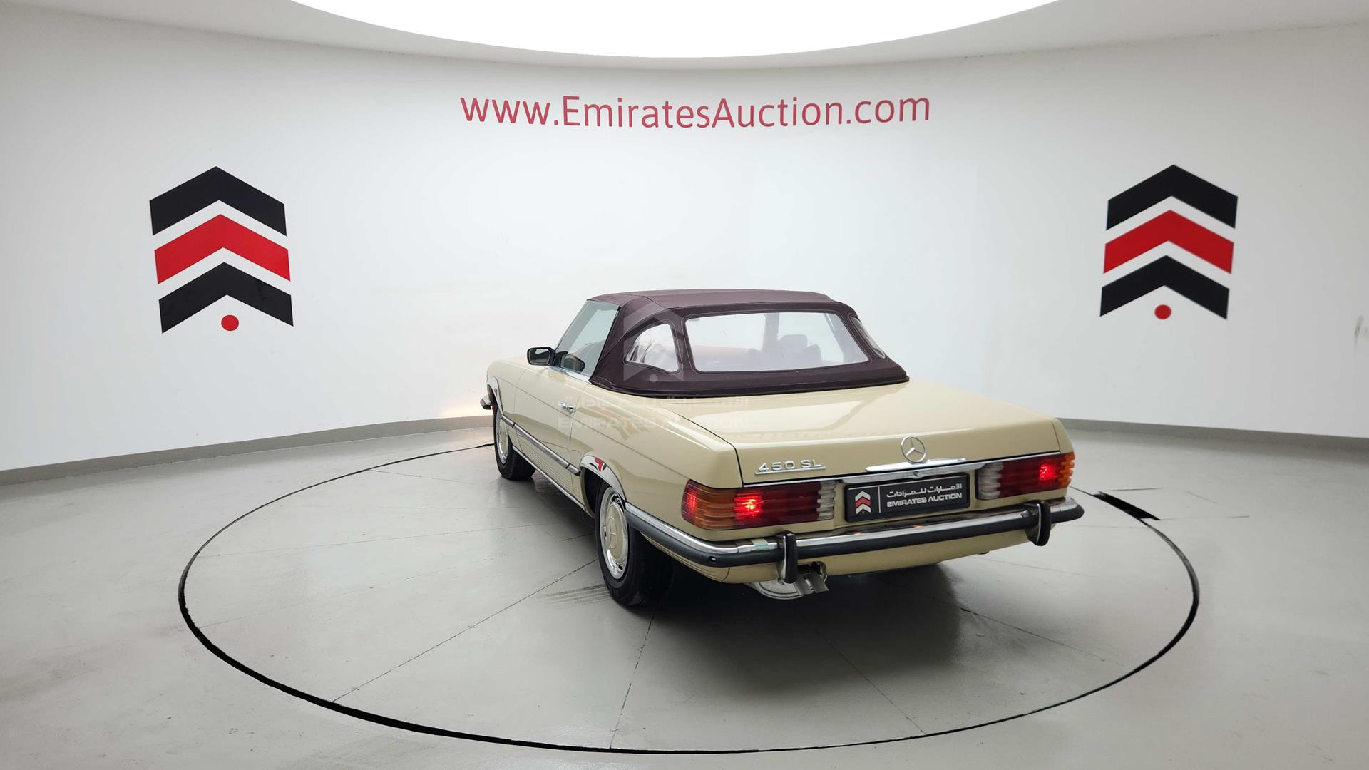 1973 MERCEDES SL 450 VIN: 10704412008054