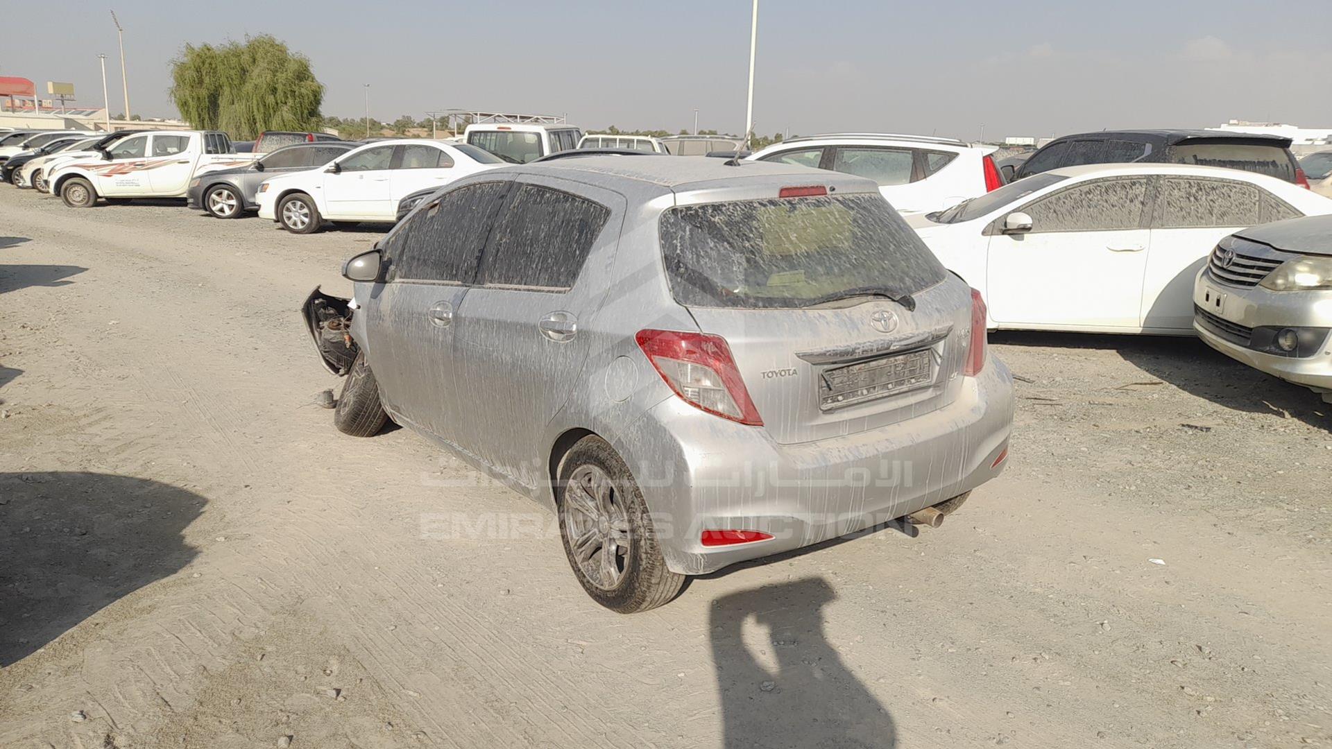 2014 TOYOTA YARIS VIN: JTDKW9D36ED546480