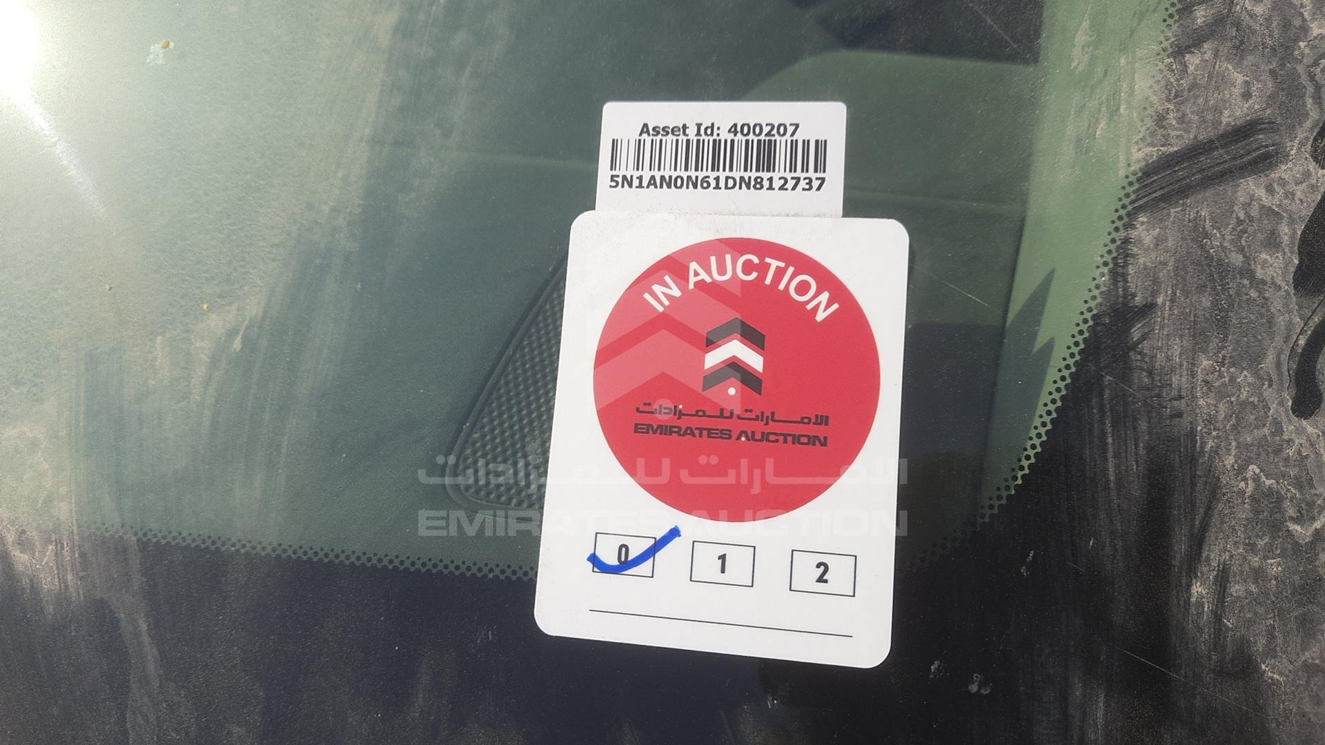 2013 NISSAN XTERRA VIN: 5N1AN0N61DN812737