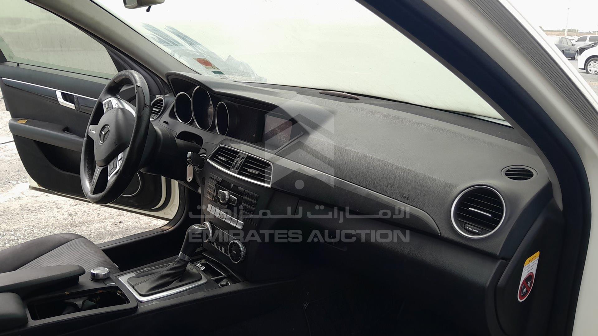 2012 MERCEDES C 200 VIN: WDDGF4JB9CA633511
