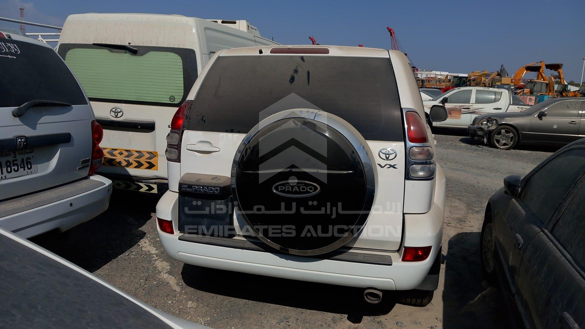 2008 TOYOTA PRADO VIN: JTEBU25J985118939