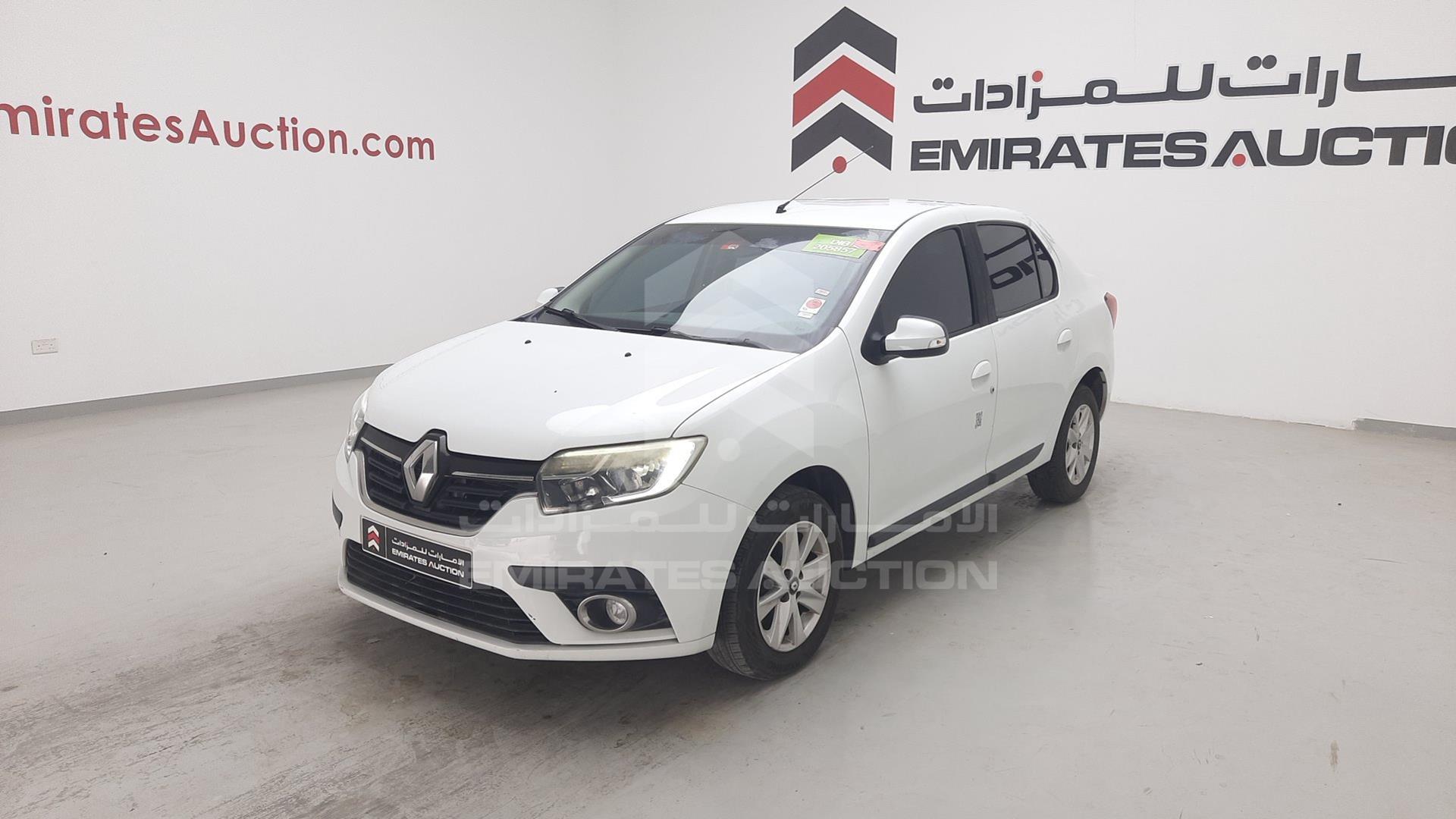 2019 RENAULT SYMBOL VIN: VF14SRAB1KT452118