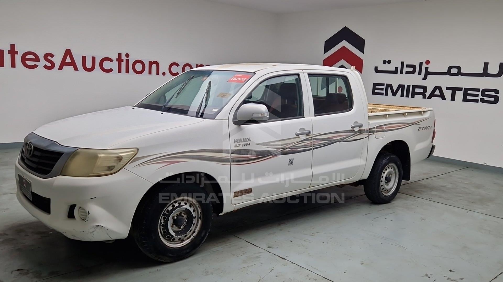 2015 TOYOTA HILUX VIN: MR0EX12G7F2352671