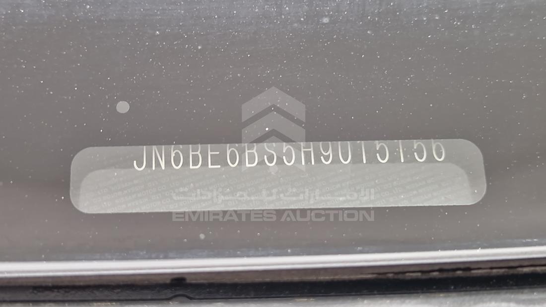 2017 Nissan Urvan — VIN on Frame — Photo 3