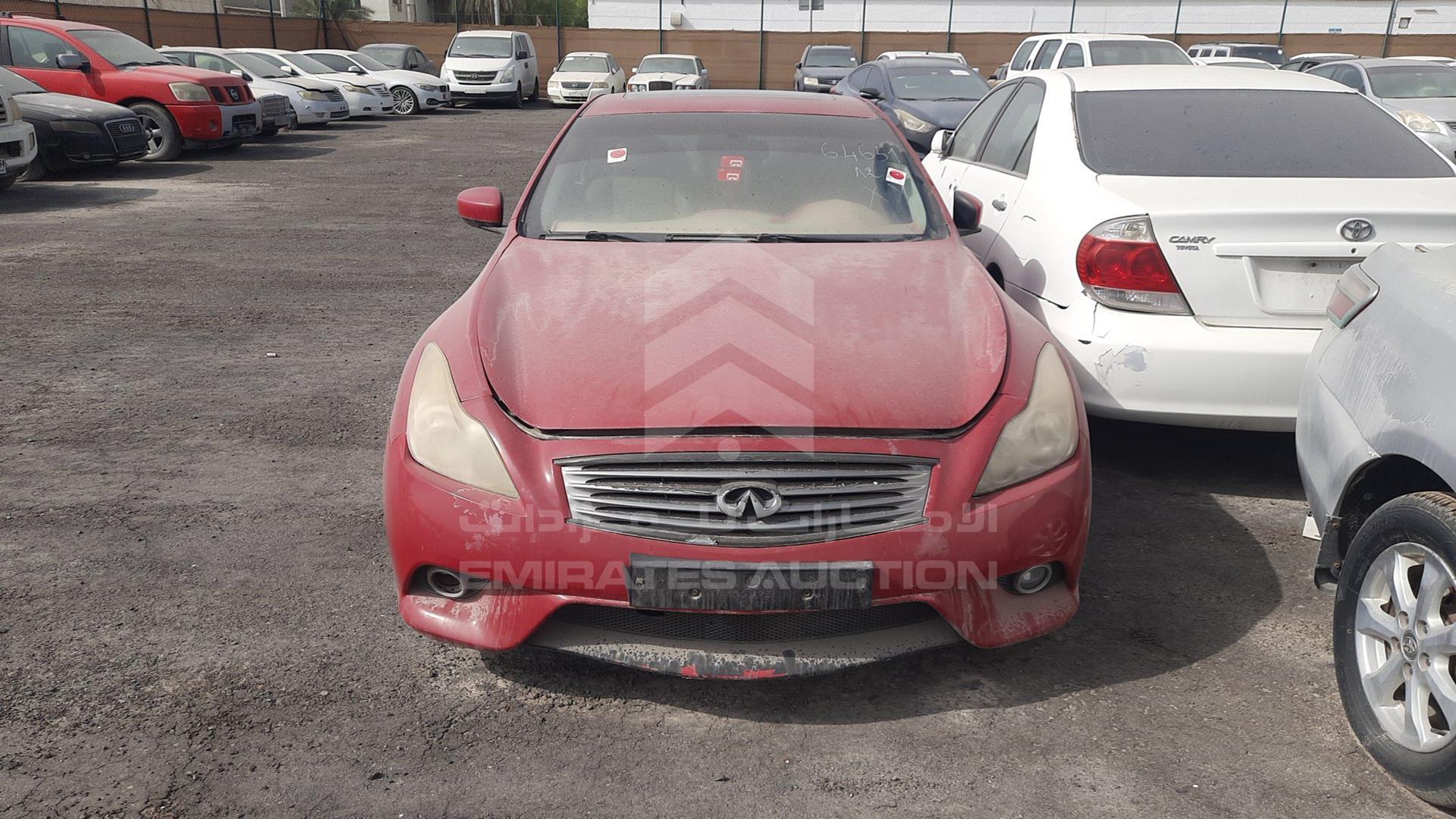 2008 INFINITI G 37 VIN: JNKCV64E58M110231