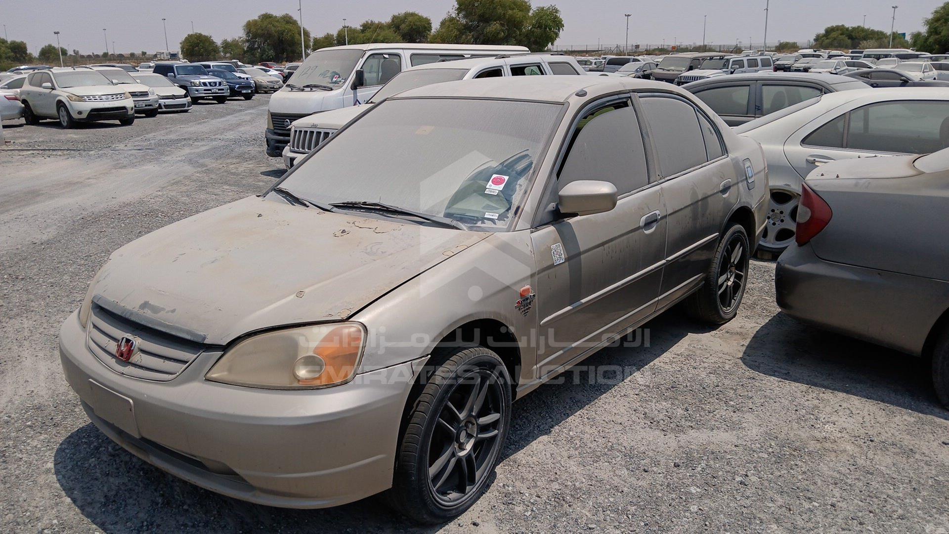 2001 HONDA CIVIC VIN: JHMES16881S400251