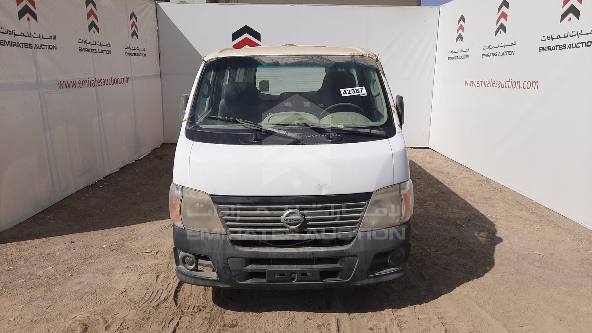 2010 NISSAN URVAN VIN: JN6AE54S5AX021415